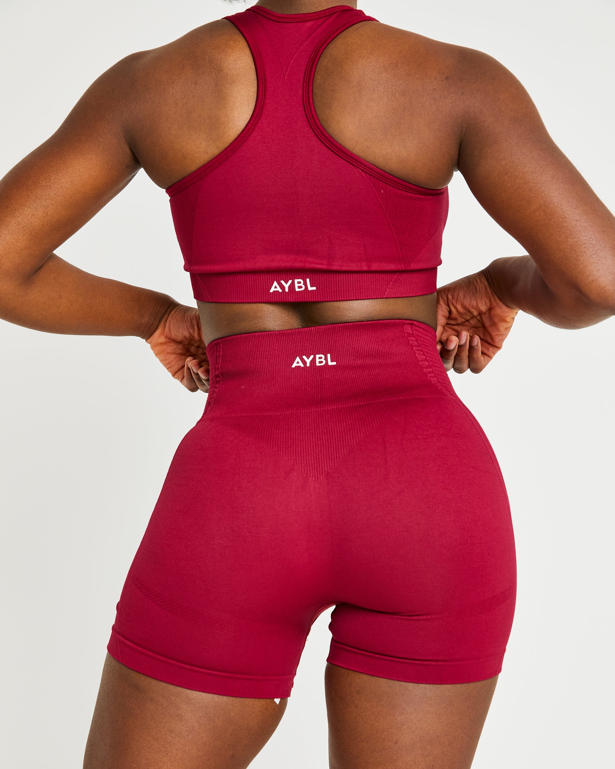 Balance V2 Seamless Shorts - Rumba Rot