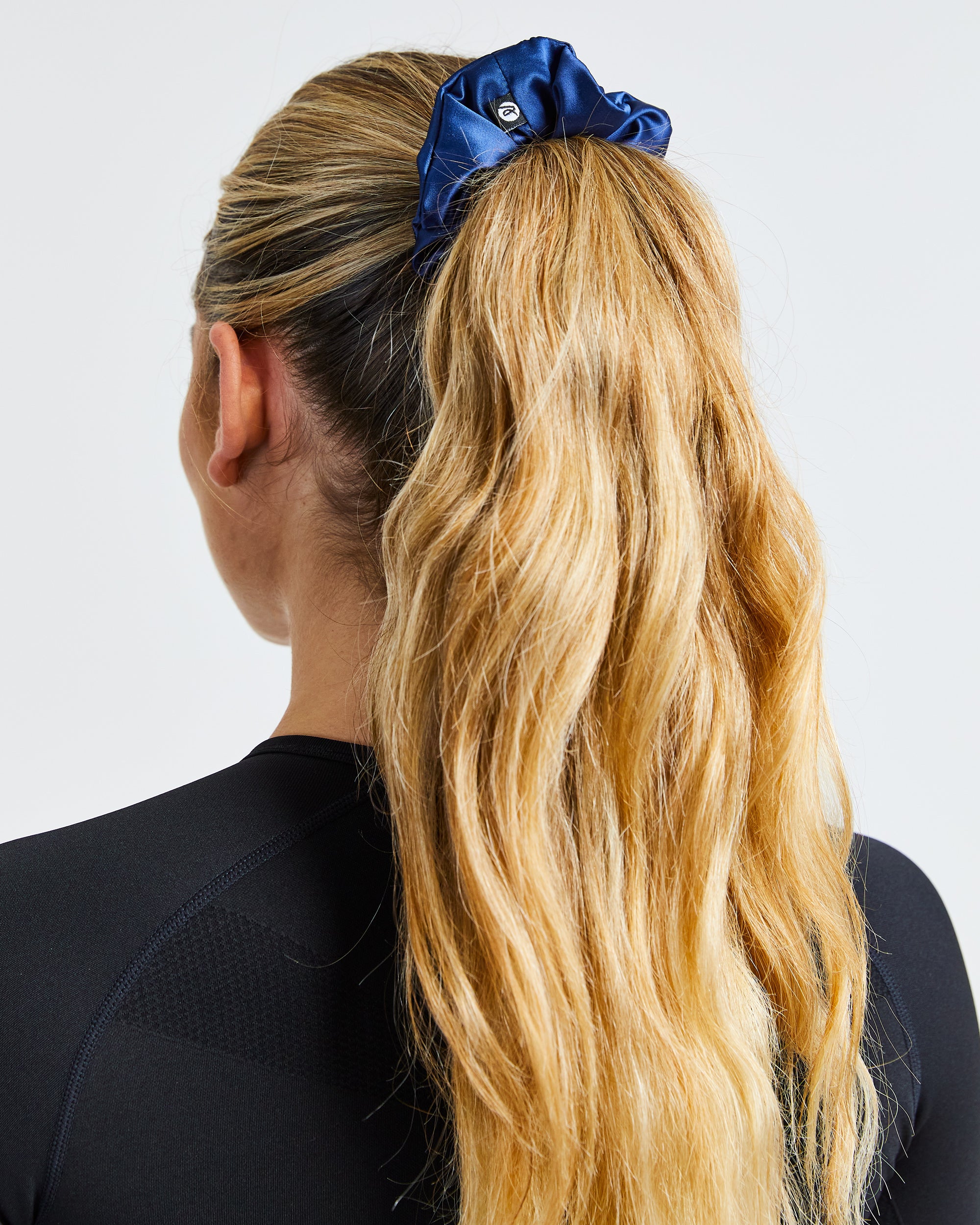 Scrunchie 4 Pack - Weiß/Schwarz/Charcoal/Navy