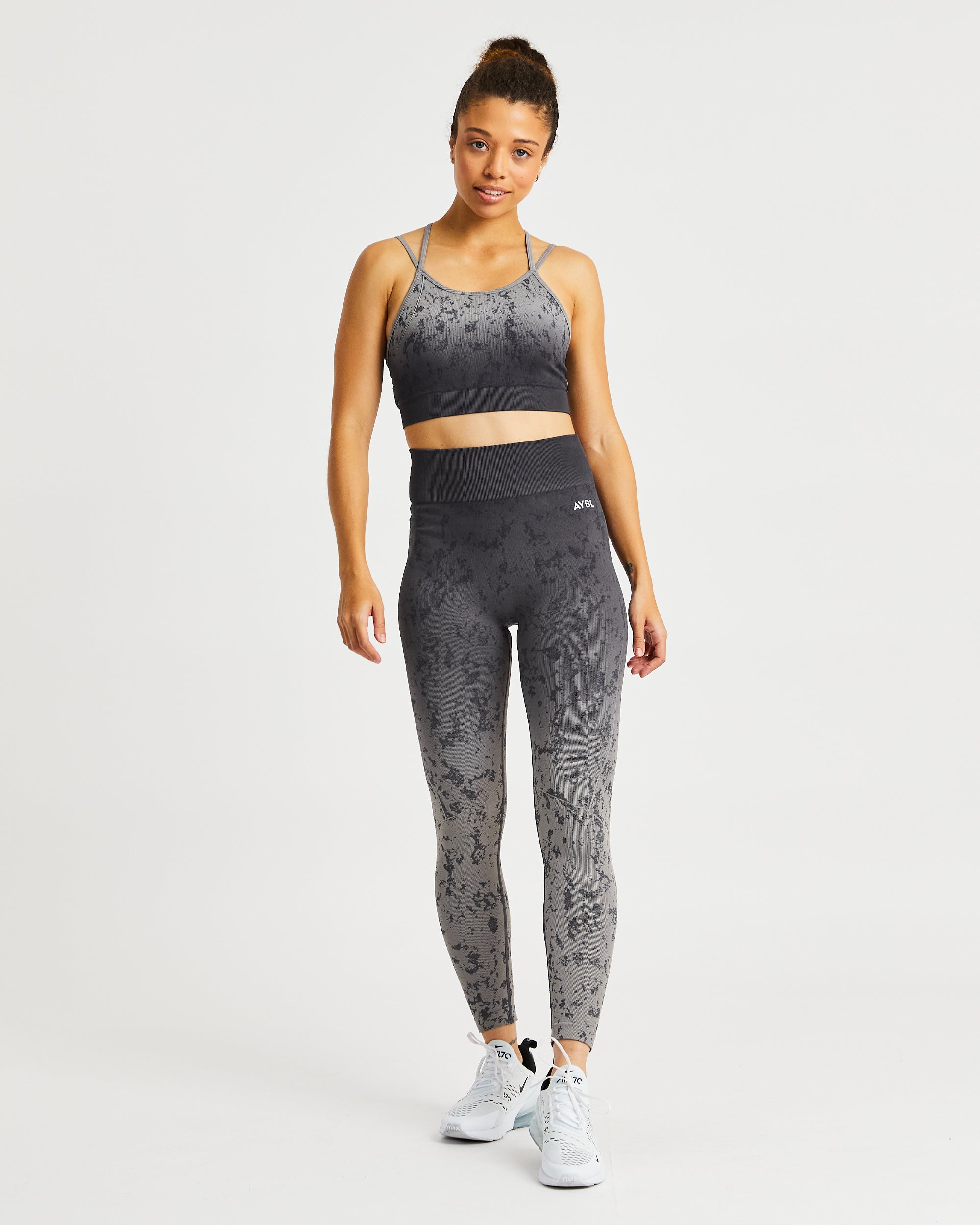 Flare Seamless Sports Bra - Grau