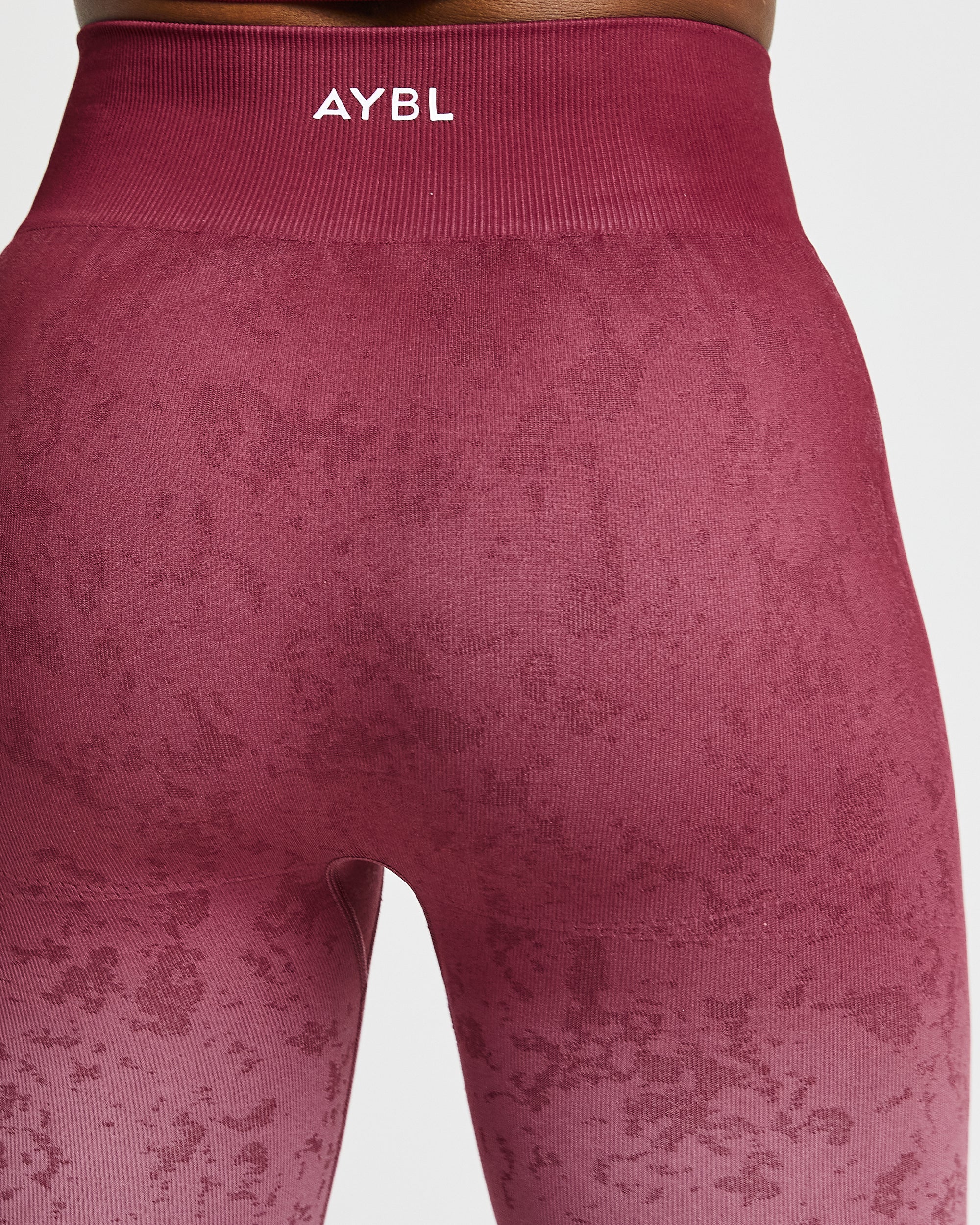 Flare Seamless Leggings - Plum