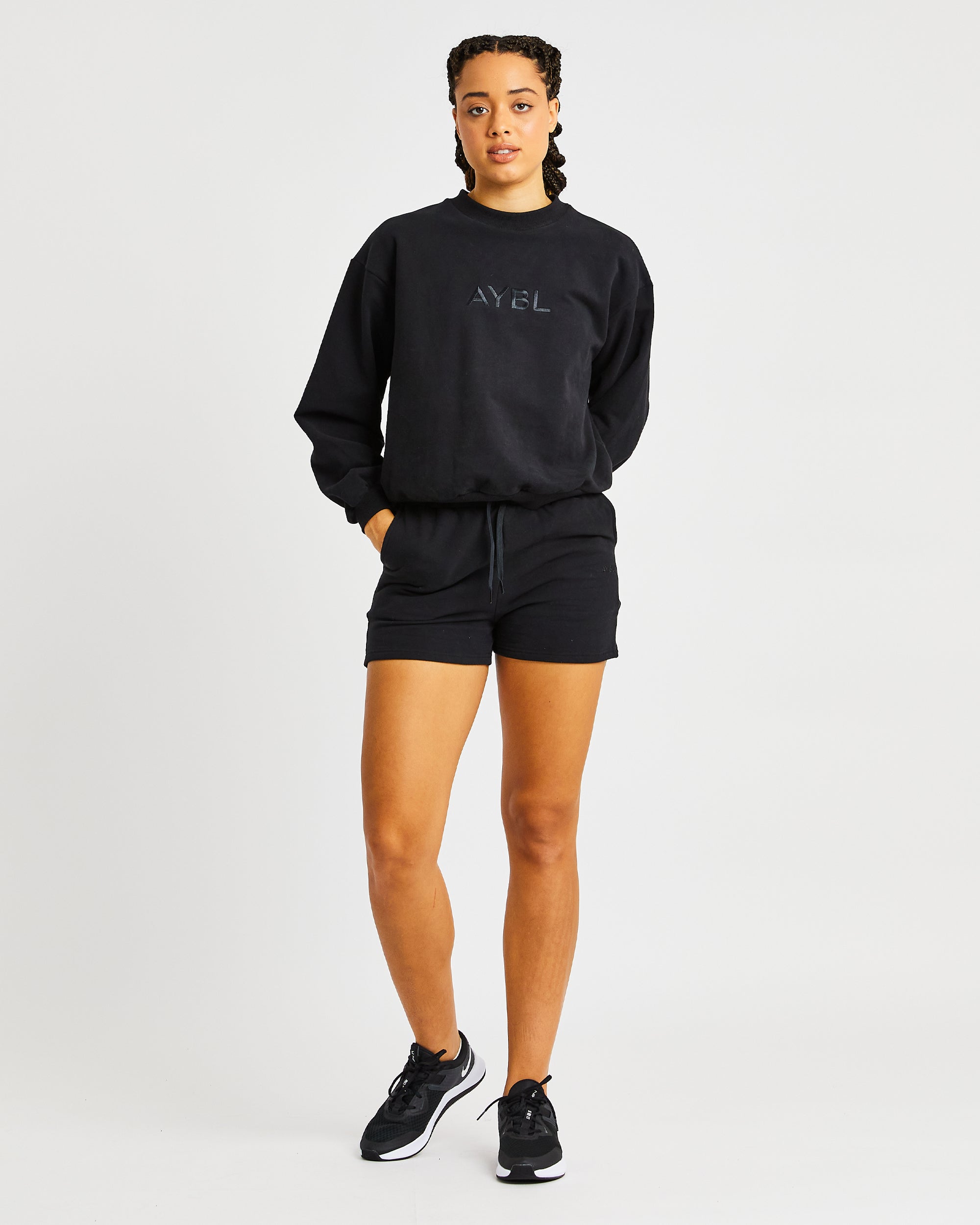 Everyday Relaxed Shorts - Schwarz