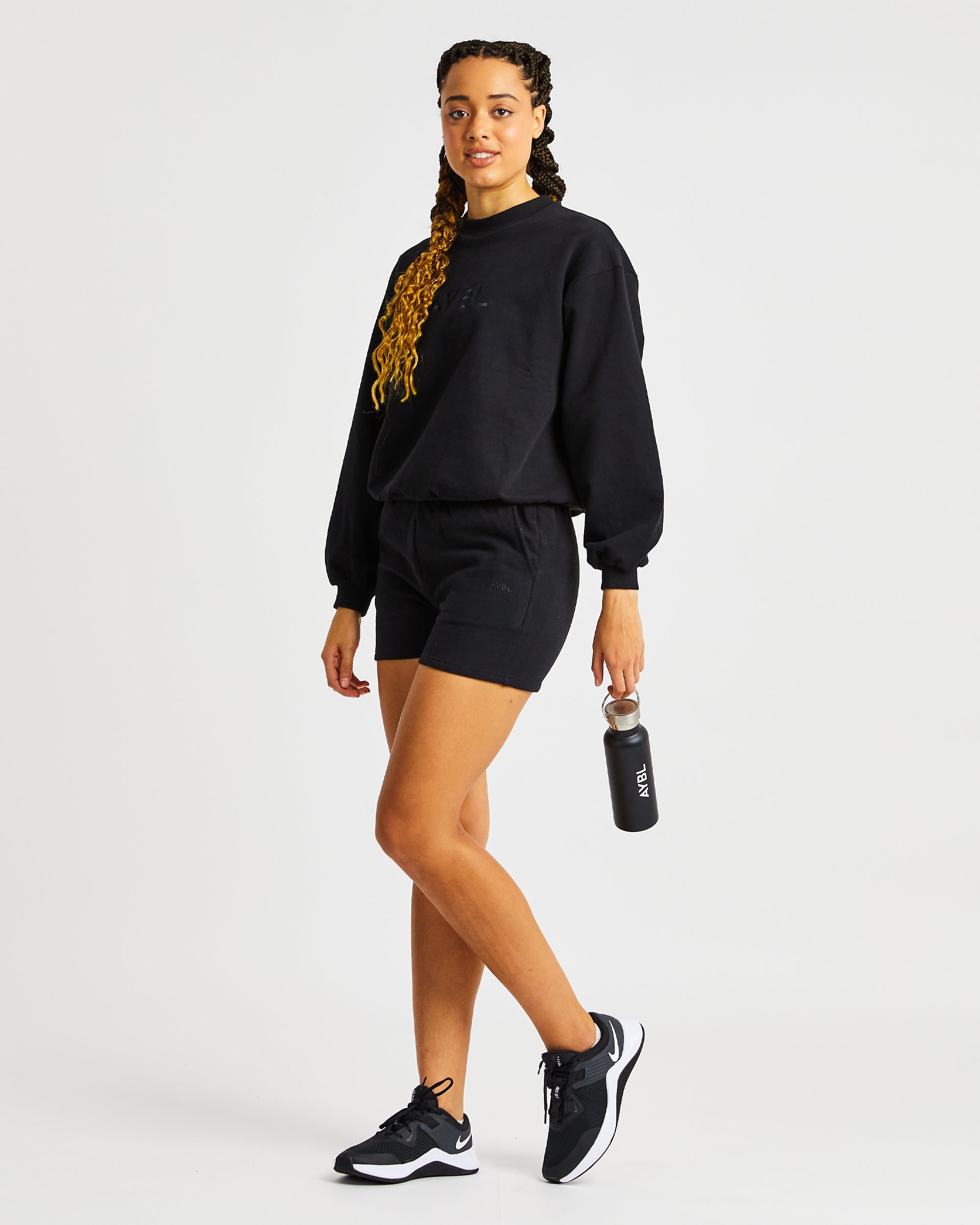 Everyday Relaxed Shorts - Schwarz