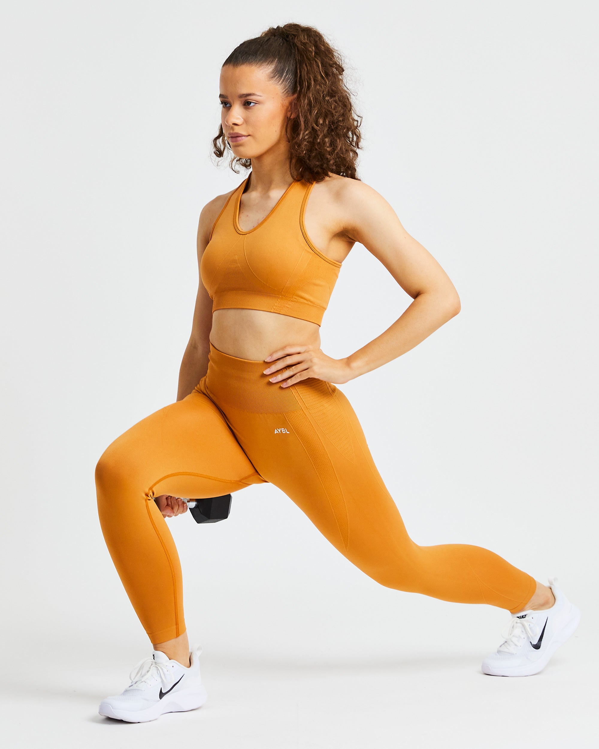 Balance V2 Seamless Sports Bra - Spiced Orange