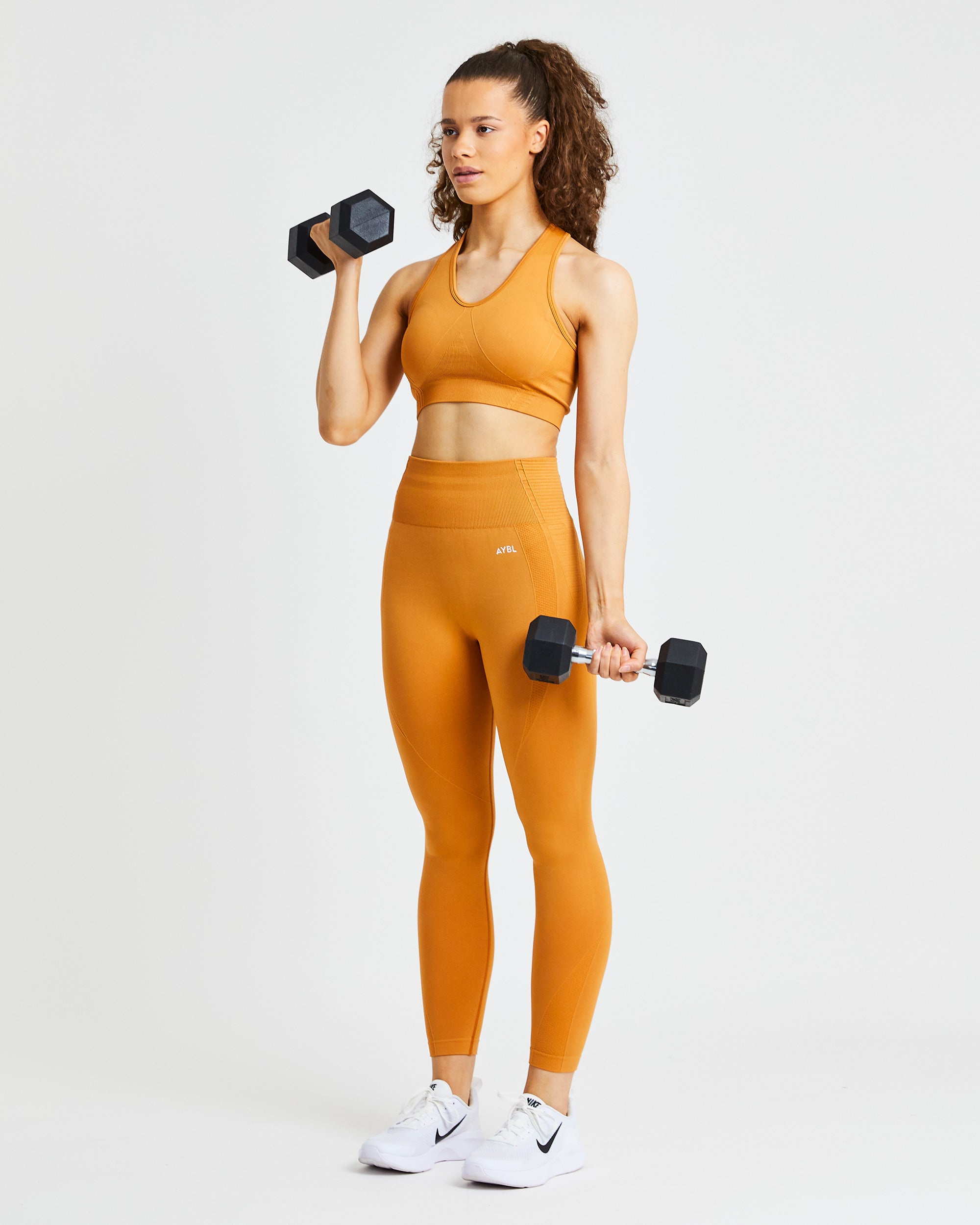 Balance V2 Seamless Sports Bra - Spiced Orange