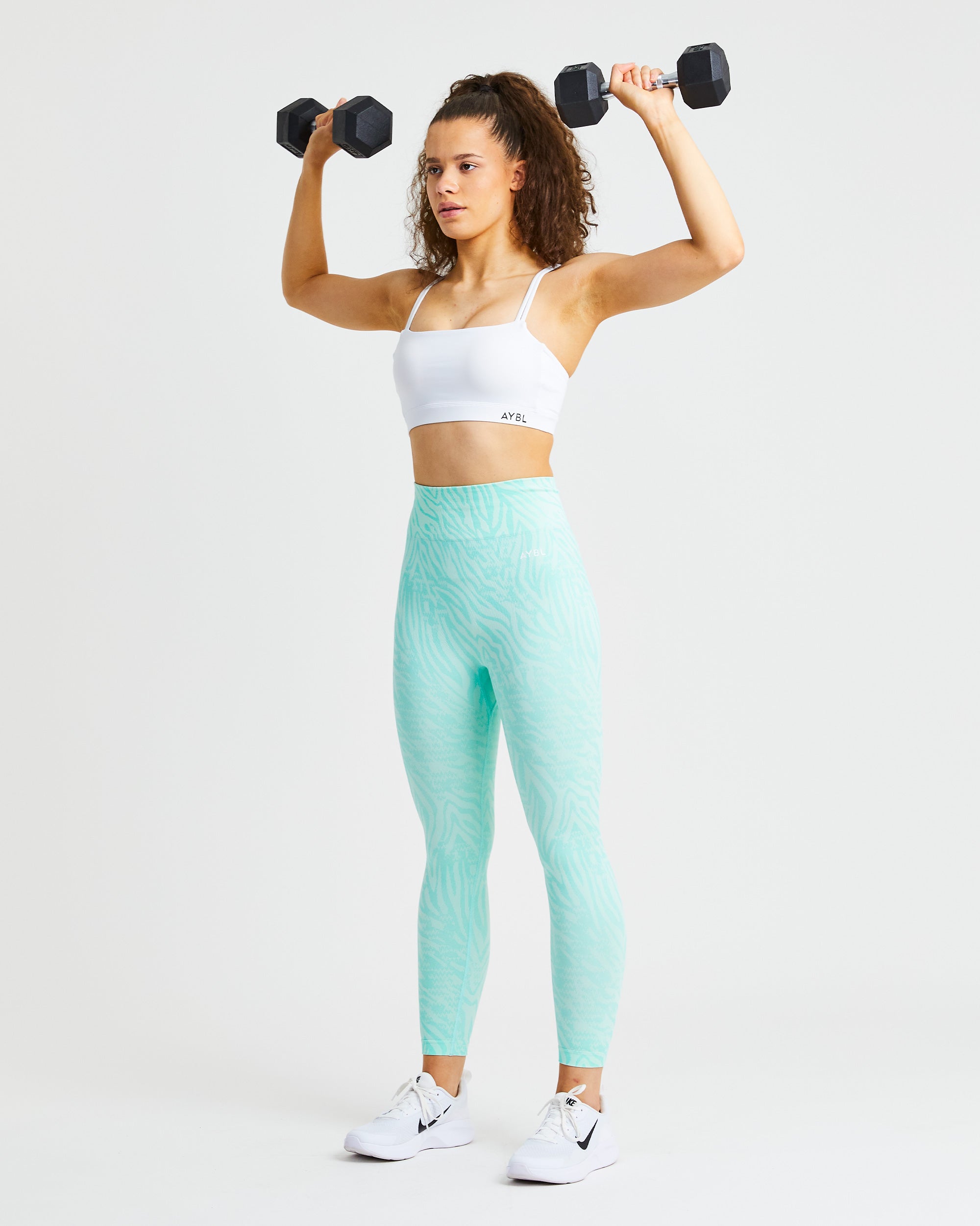 Essential Bandeau Sports Bra - Weiß