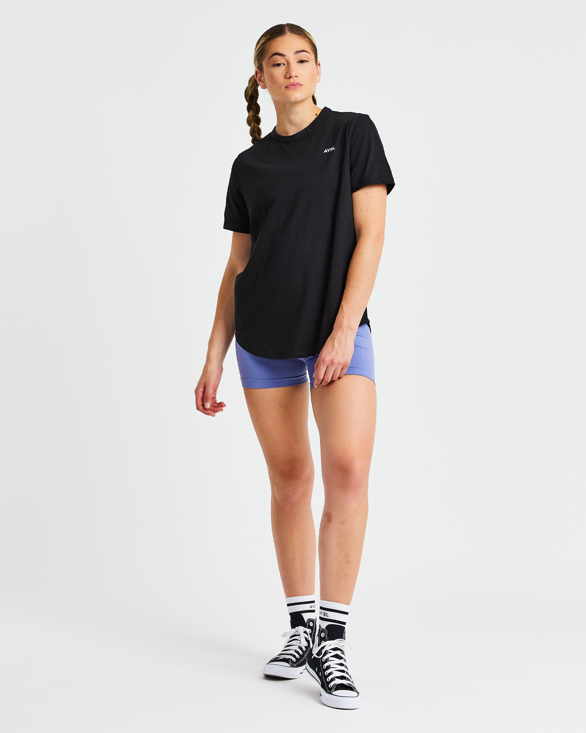 Everyday Relaxed T Shirt - Schwarz