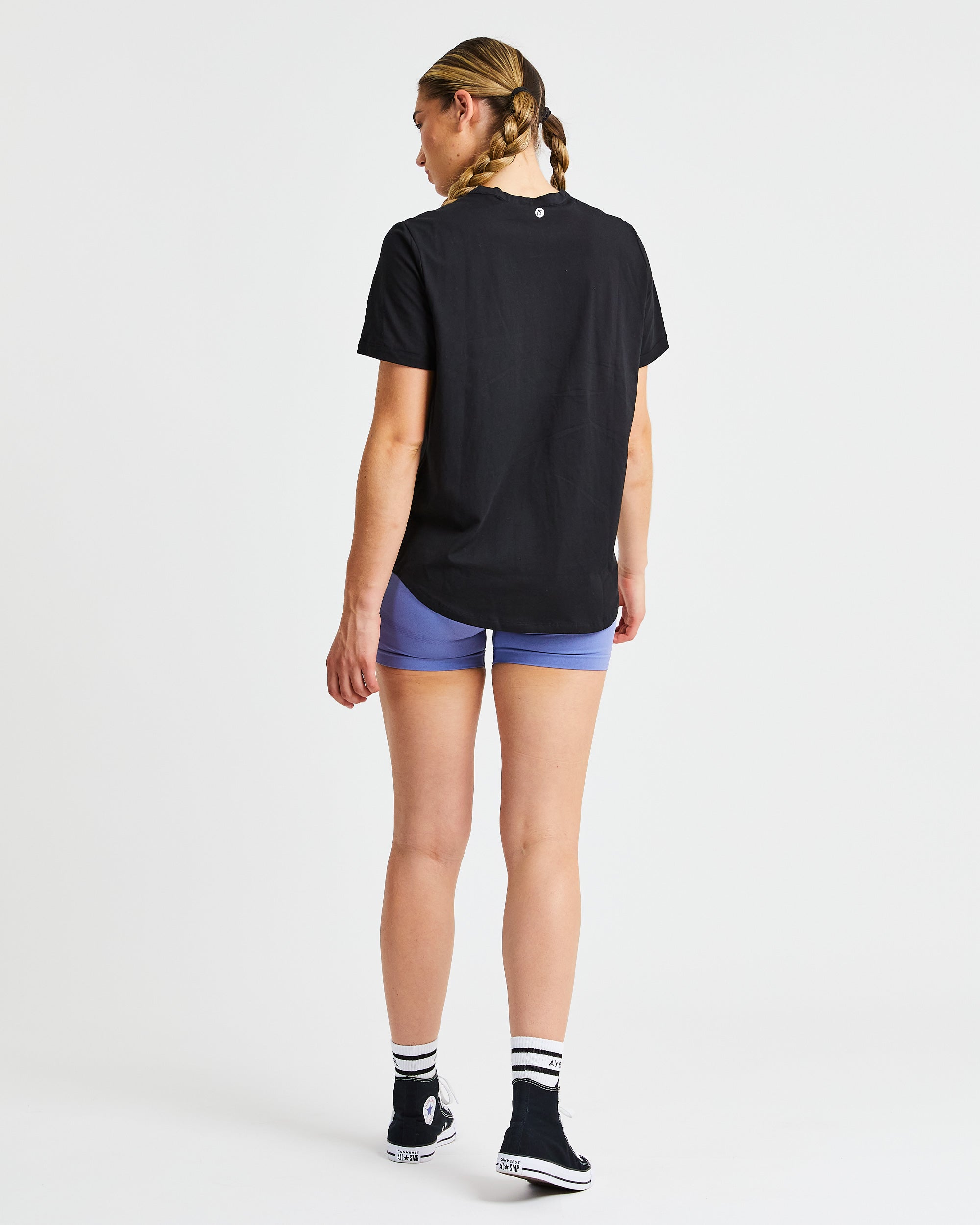 Everyday Relaxed T Shirt - Schwarz