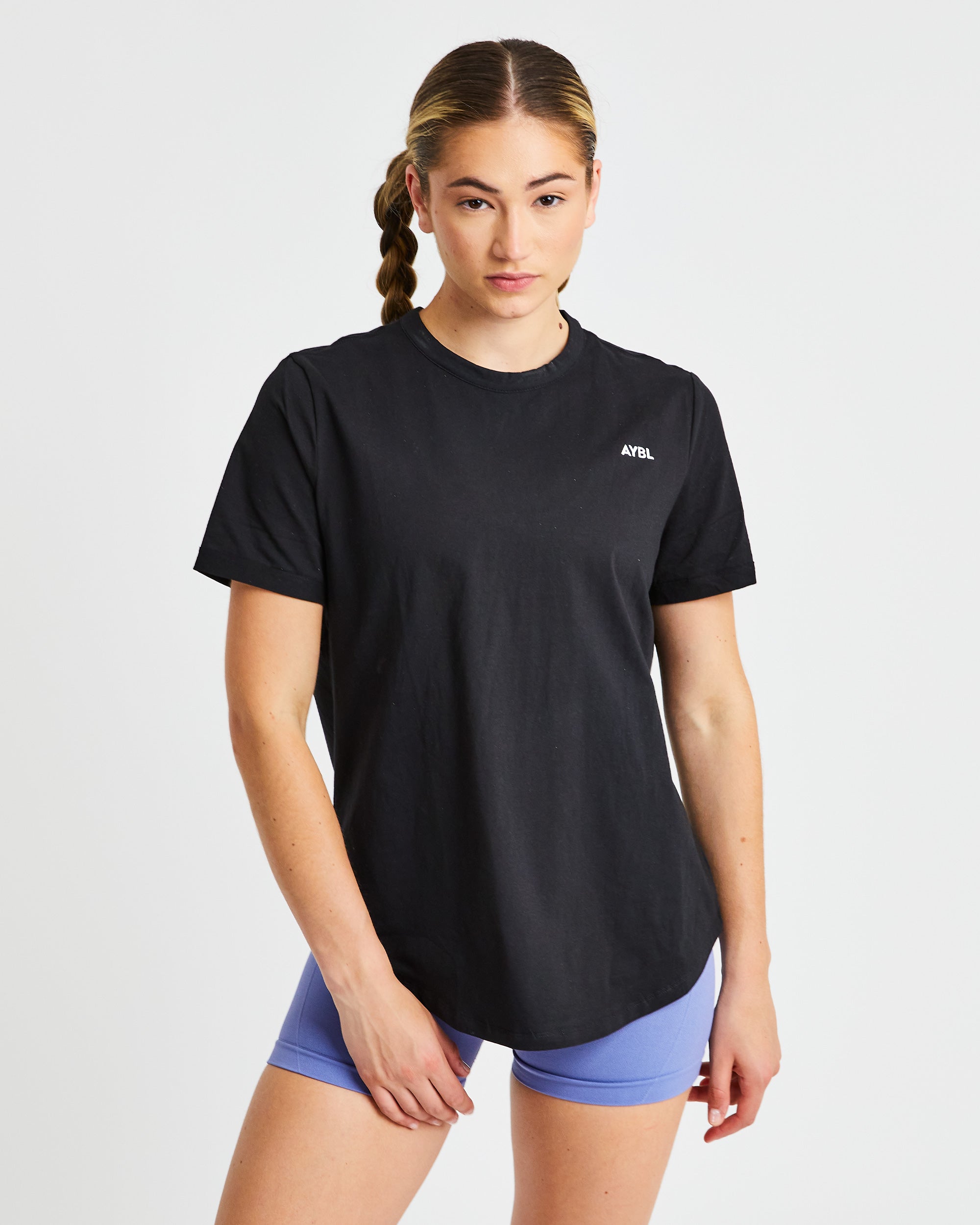 Everyday Relaxed T Shirt - Schwarz