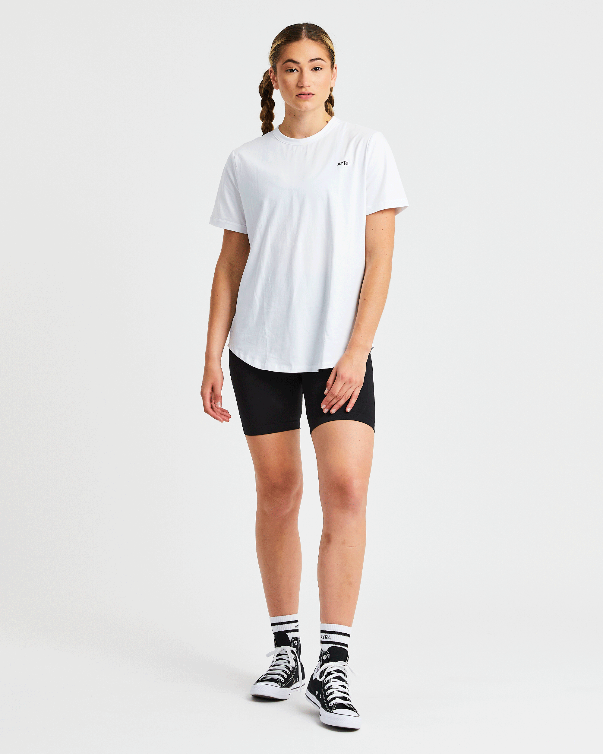 Everyday Relaxed T Shirt - Weiß