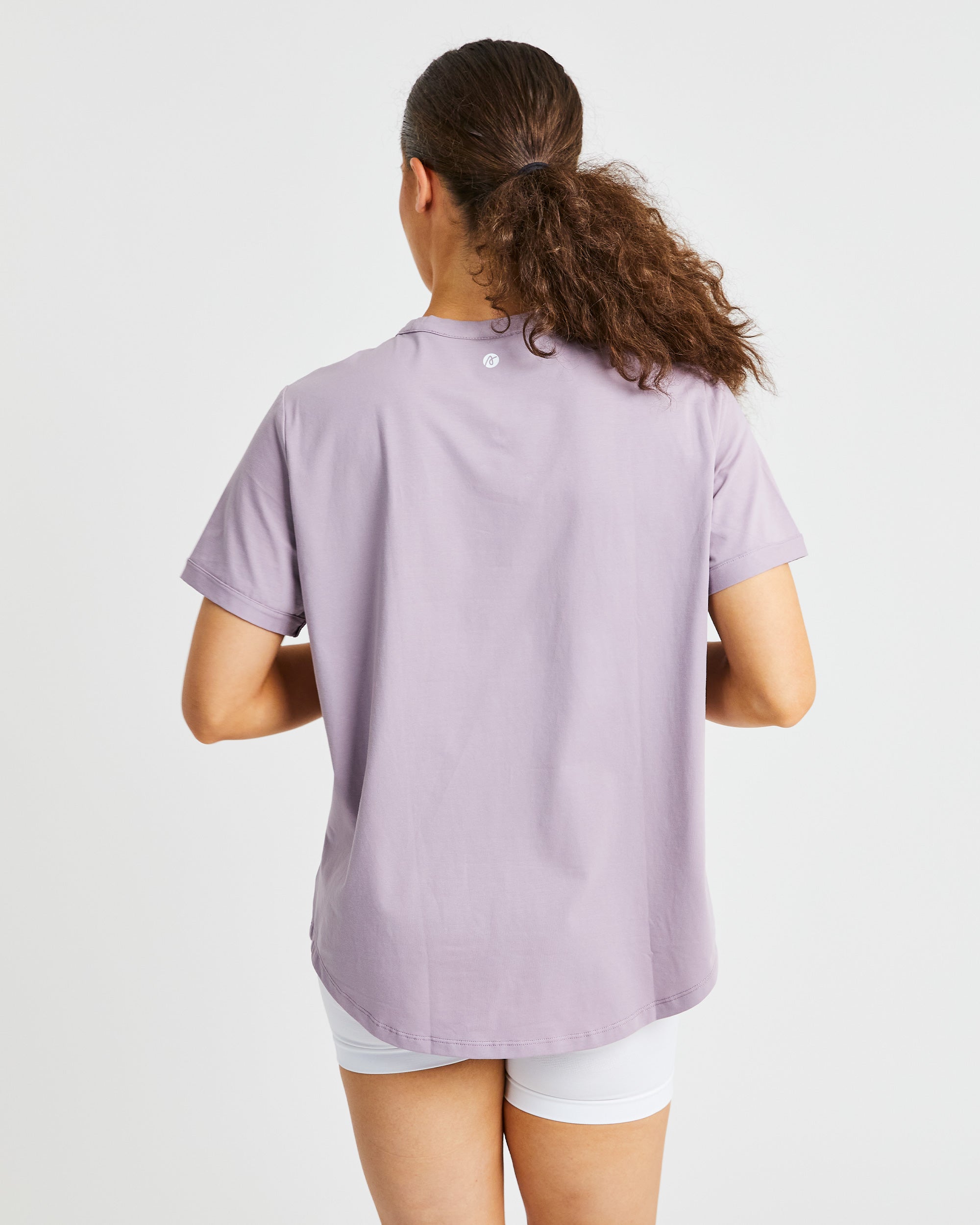 Everyday Relaxed T Shirt - Muted Mauve