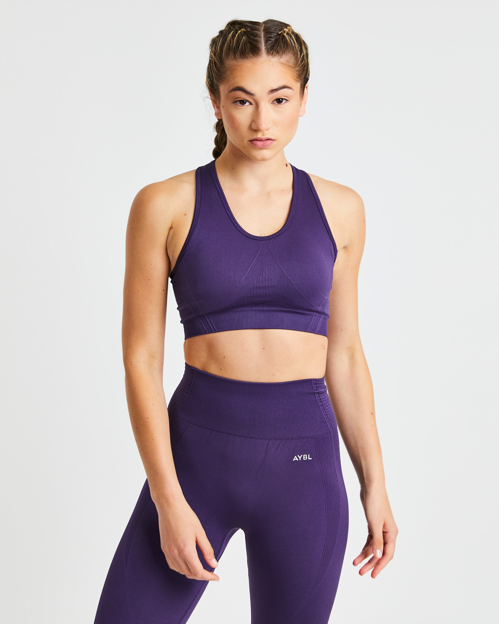 Balance V2 Seamless Sports Bra - Mulberry Lila