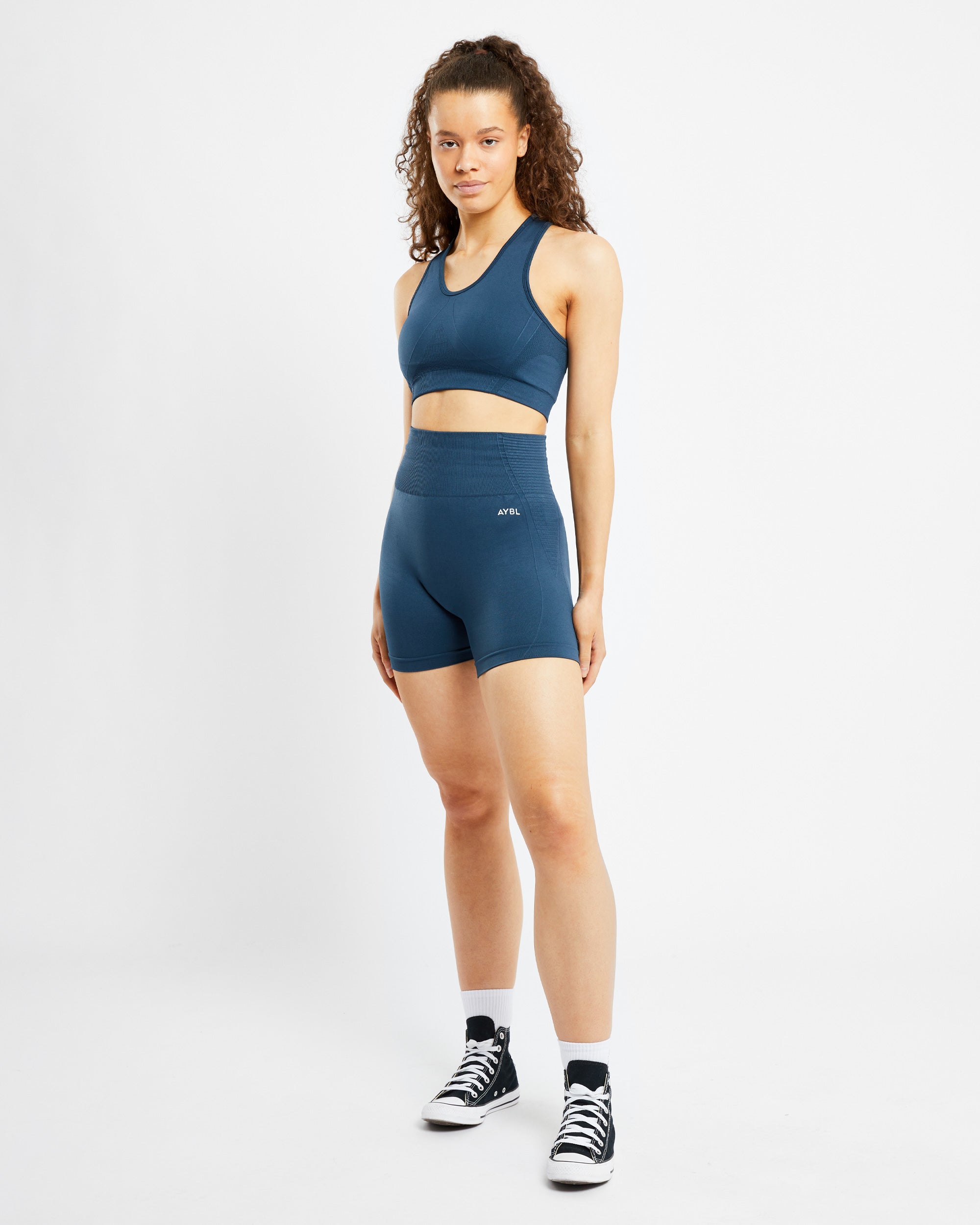 Balance V2 Seamless Shorts - Marine Blau
