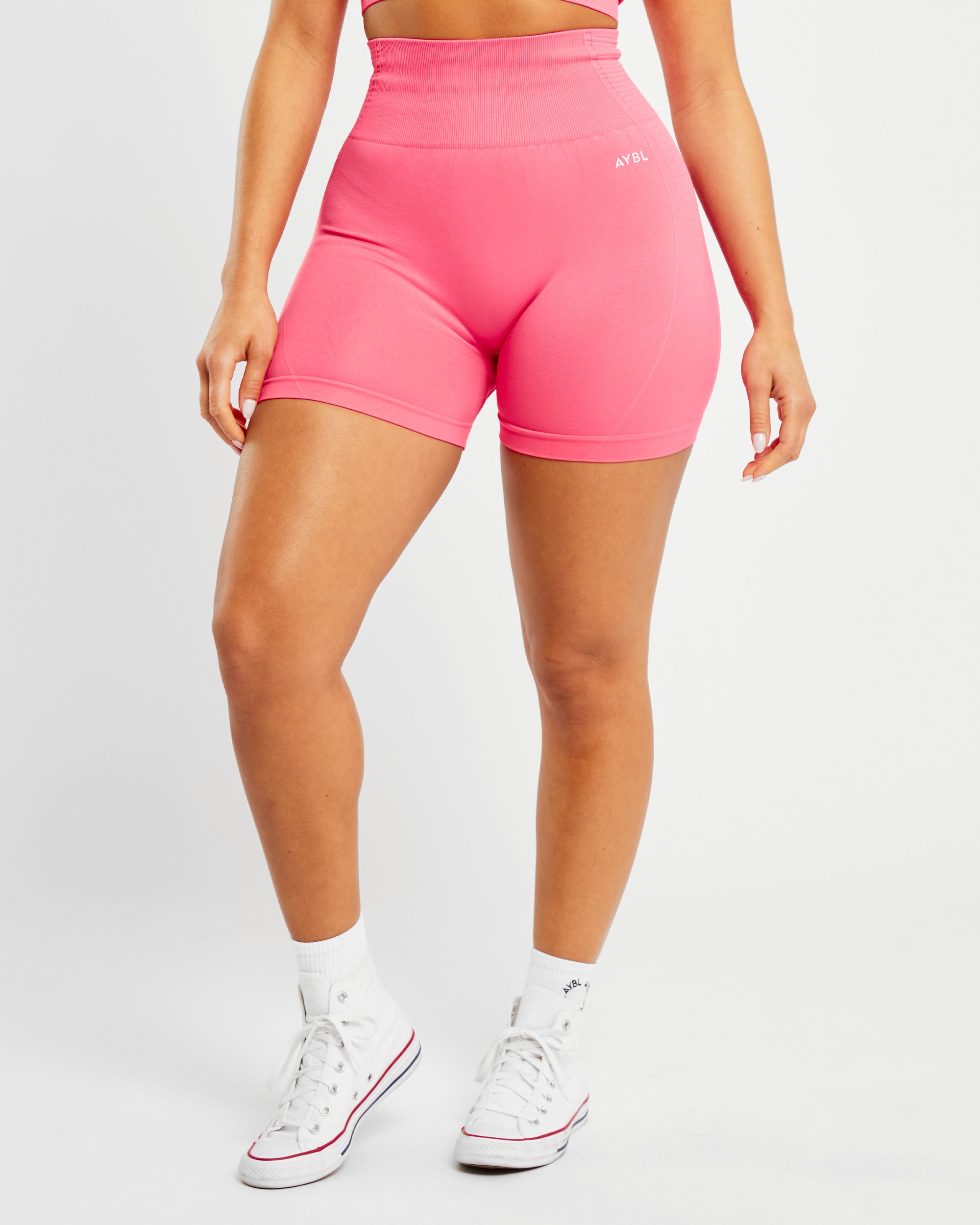 Balance V2 Seamless Shorts - Coral Rosa