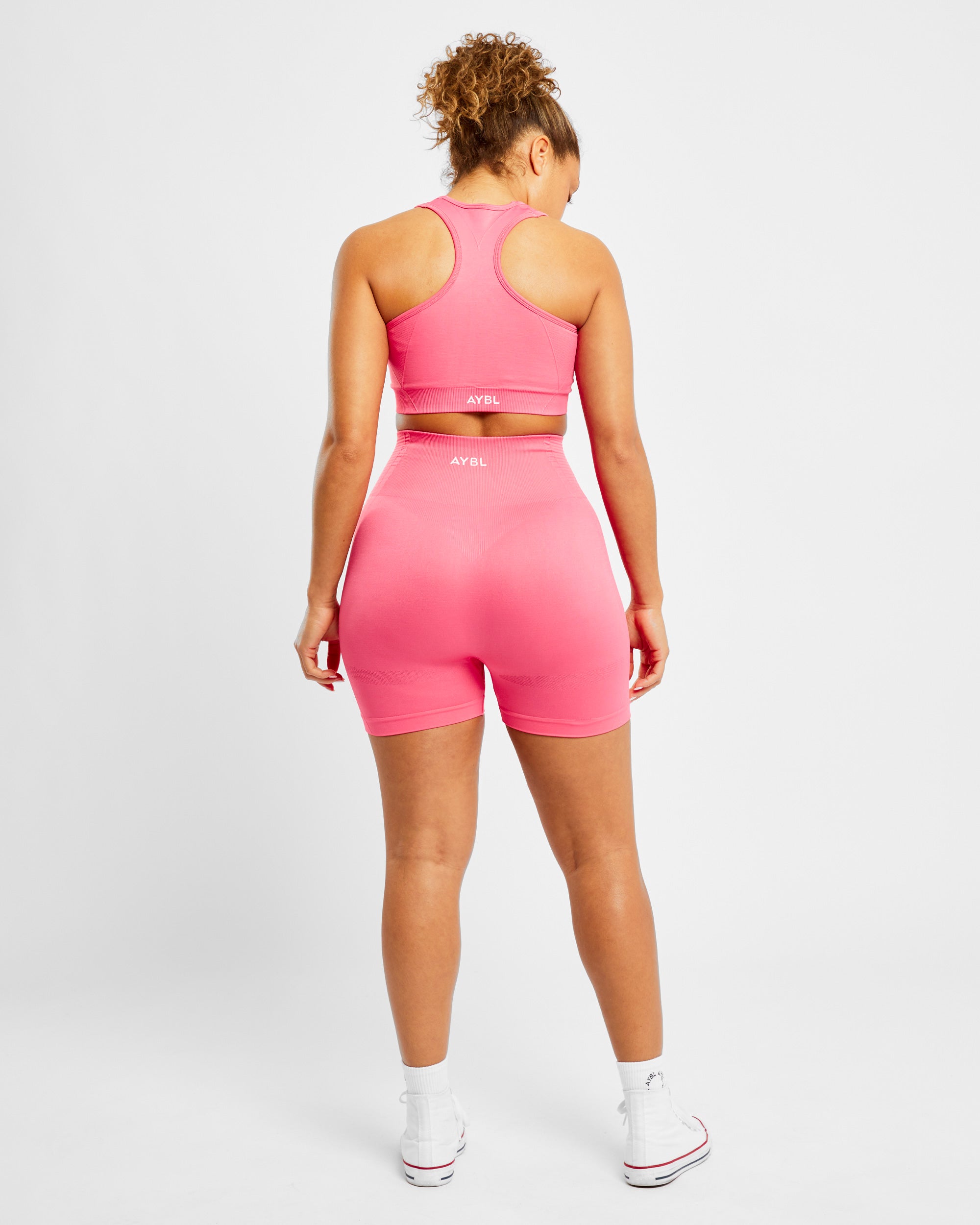 Balance V2 Seamless Shorts - Coral Rosa