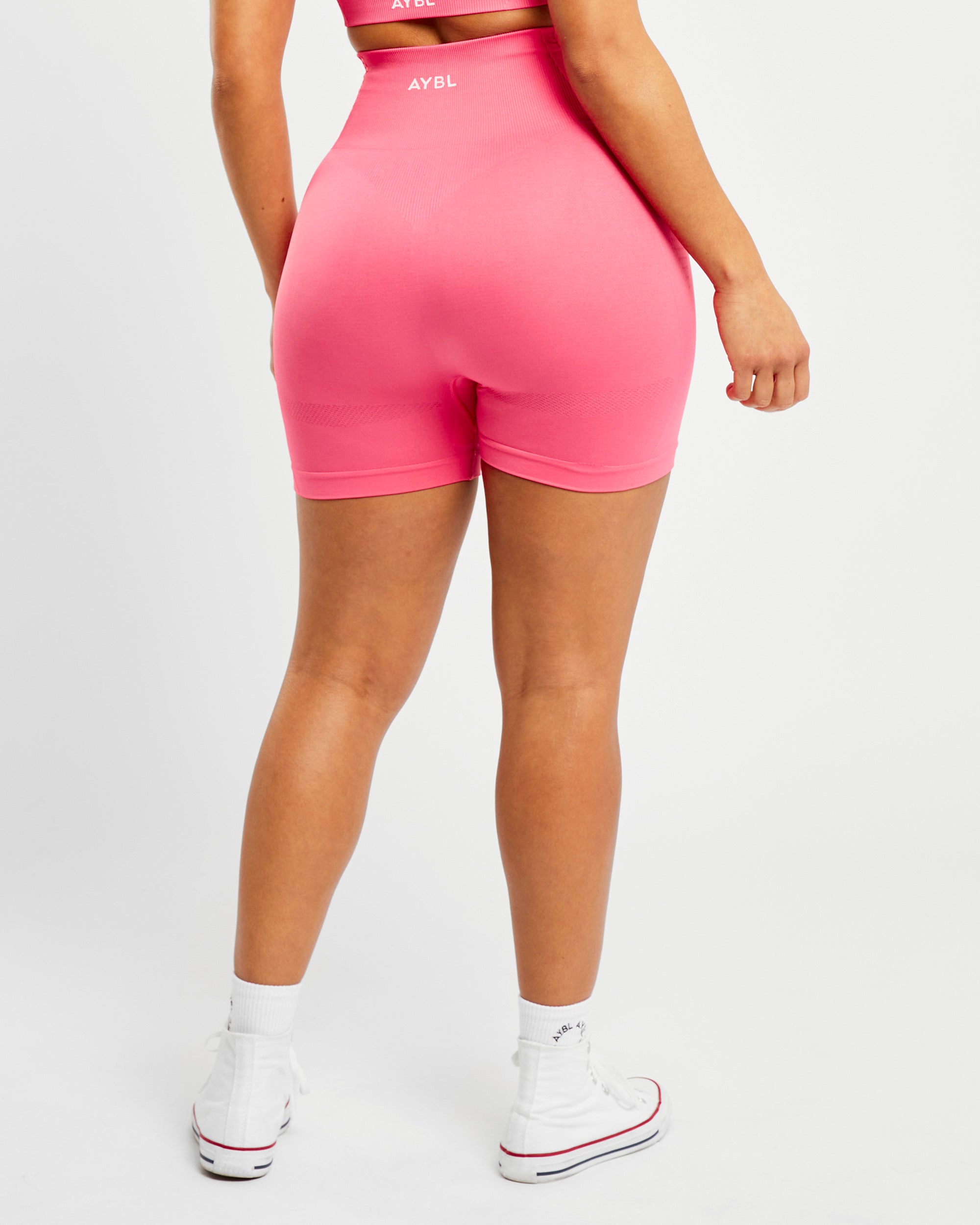 Balance V2 Seamless Shorts - Coral Rosa