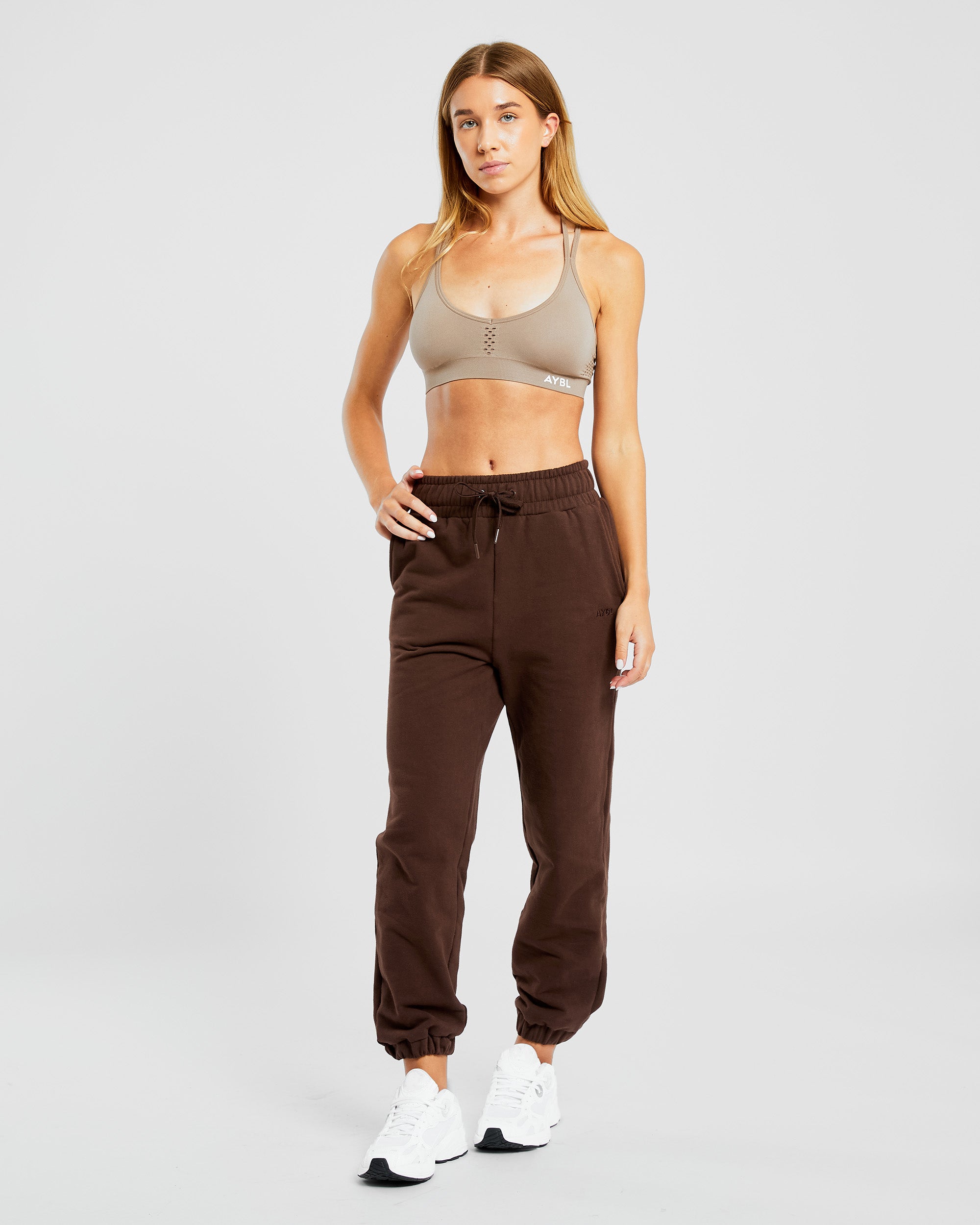 Everyday Relaxed Joggers - Braun