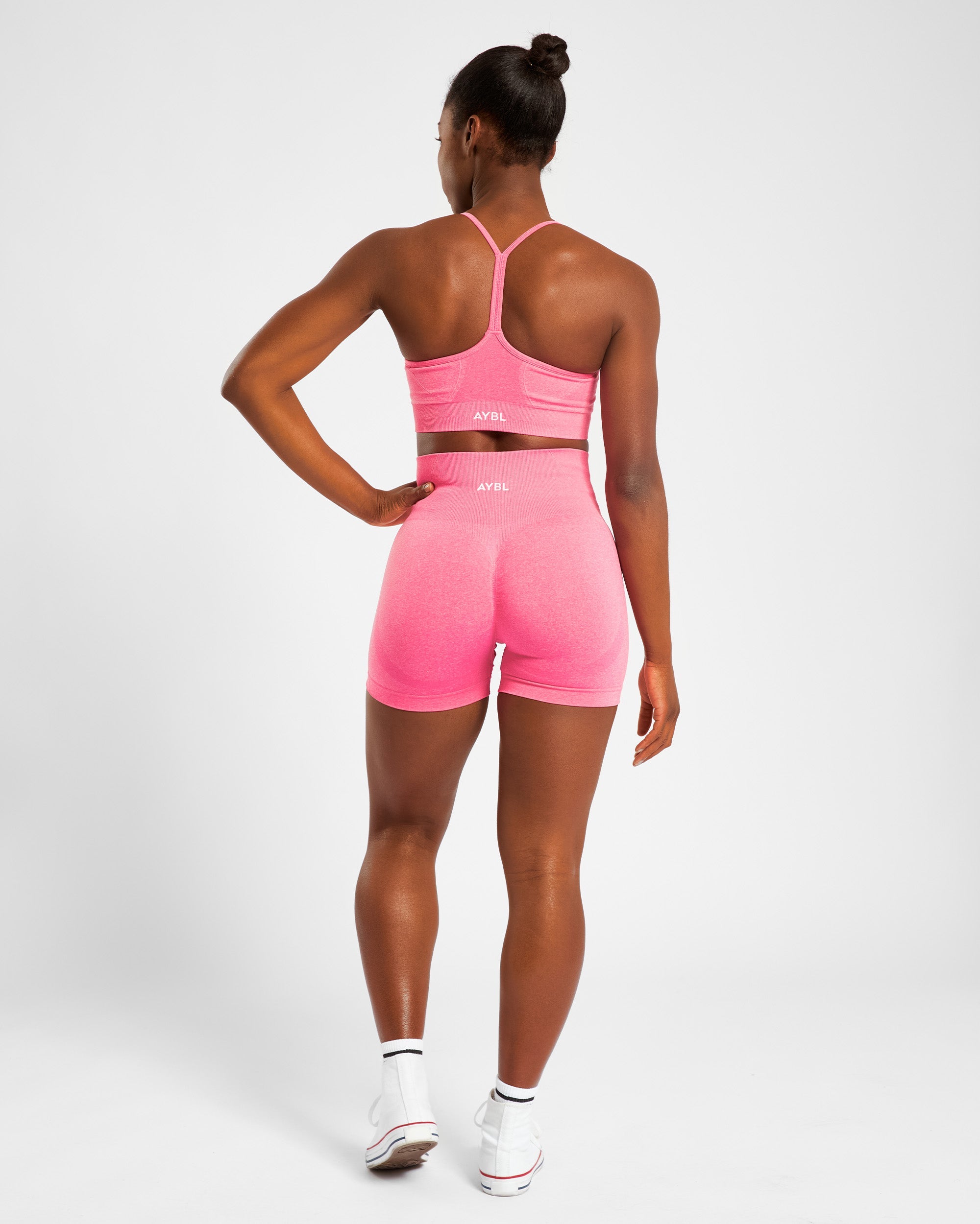 Empower Seamless Shorts - Rosa Marl