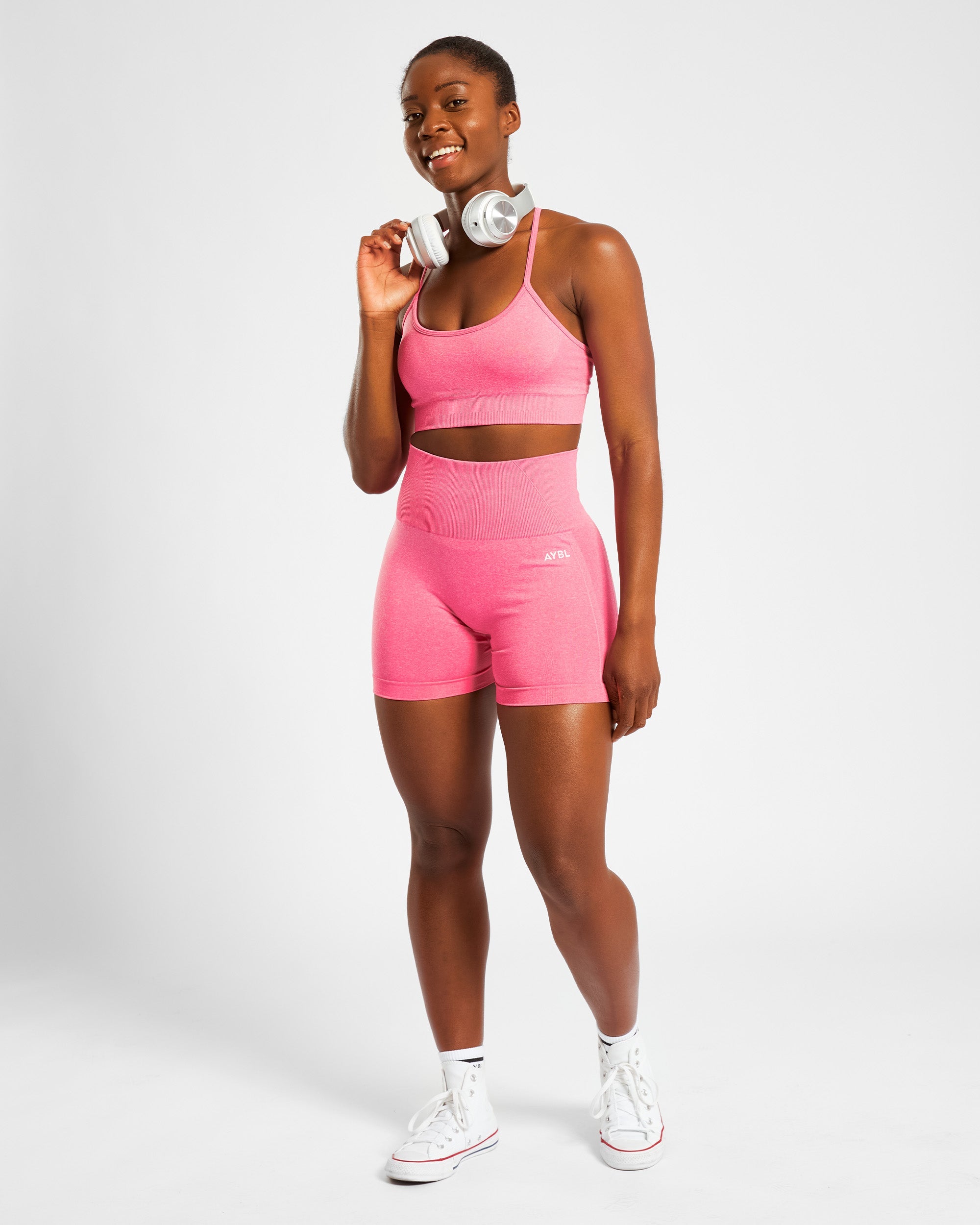 Empower Seamless Sports Bra - Rosa Marl