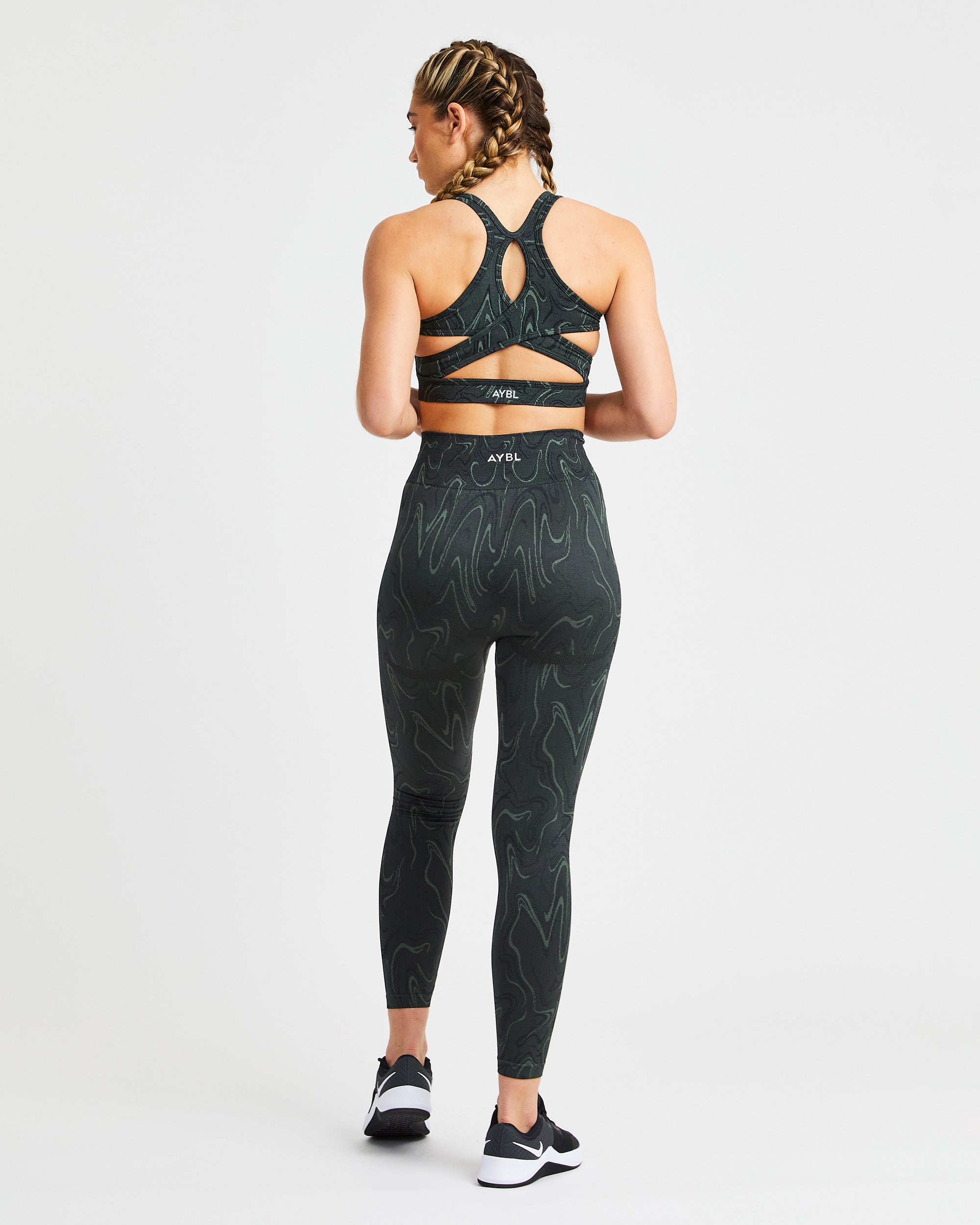 Velocity Seamless Sports Bra - Schwarz