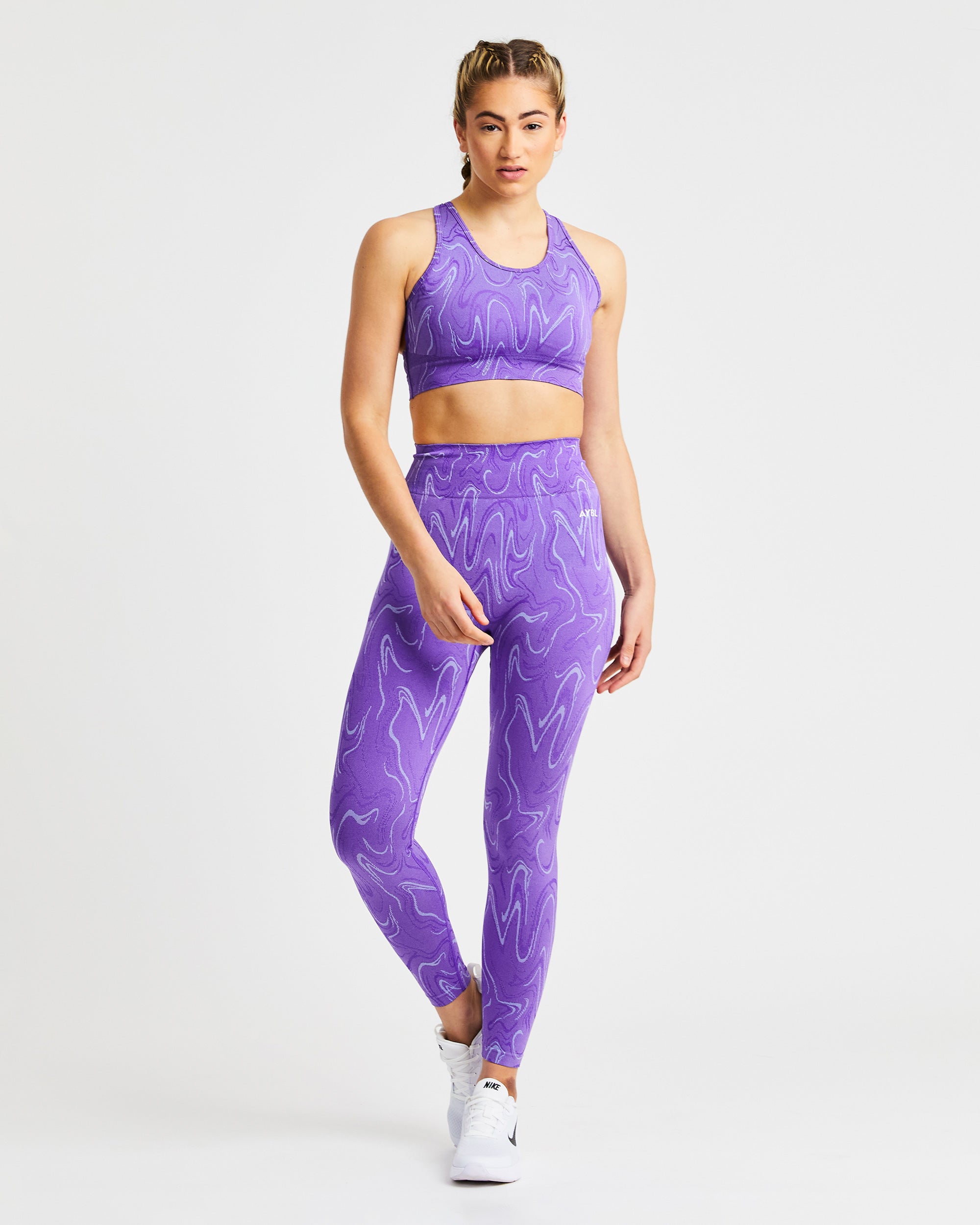 Velocity Seamless Sports Bra - Lila