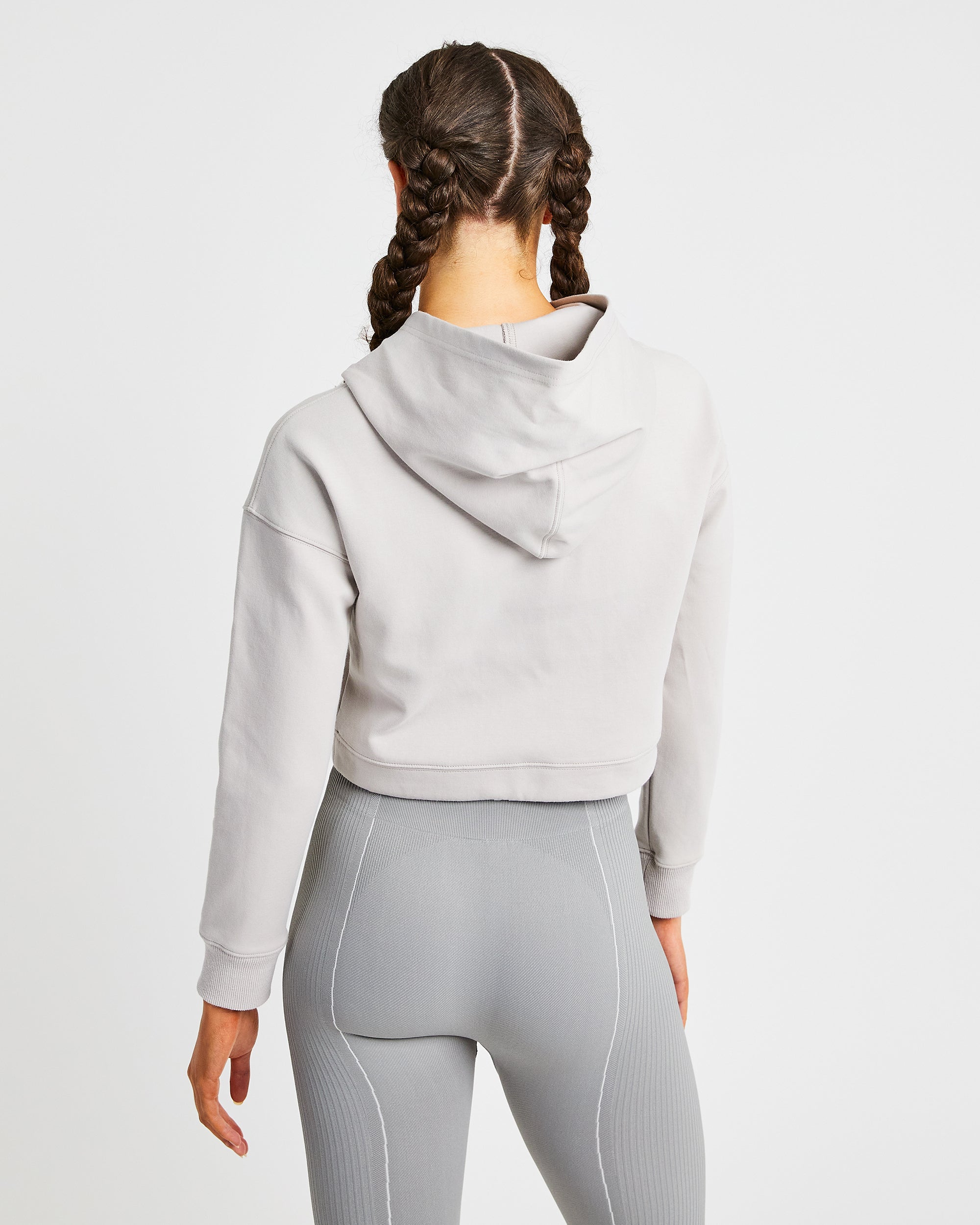 Everyday Drawcord Hoodie - Dove Grau