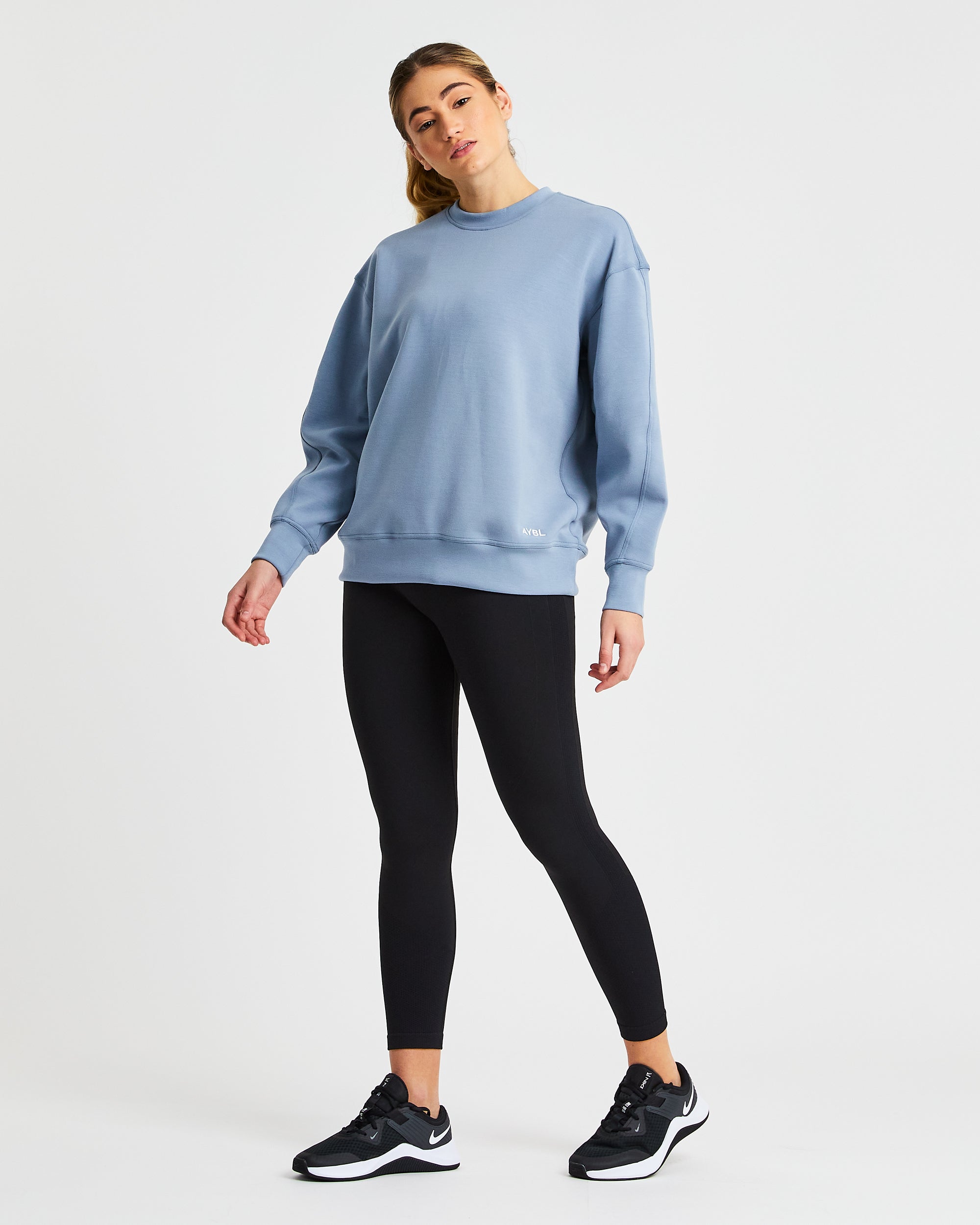 Oversized Jumper - Blau