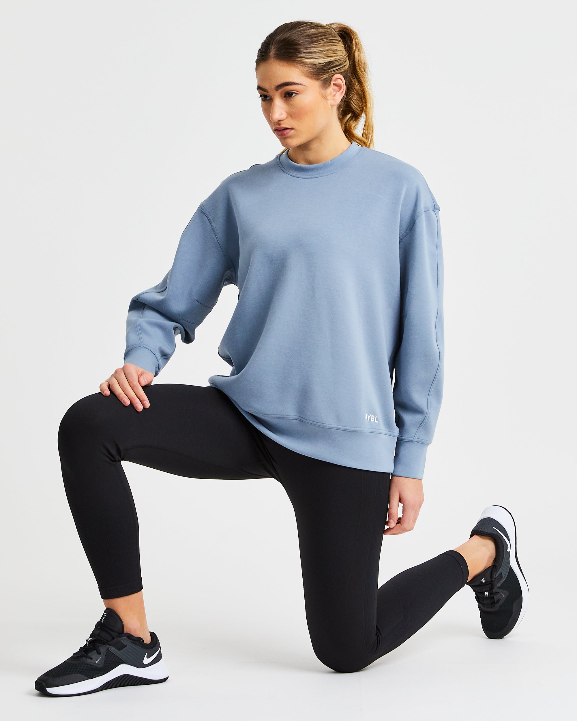 Oversized Jumper - Blau