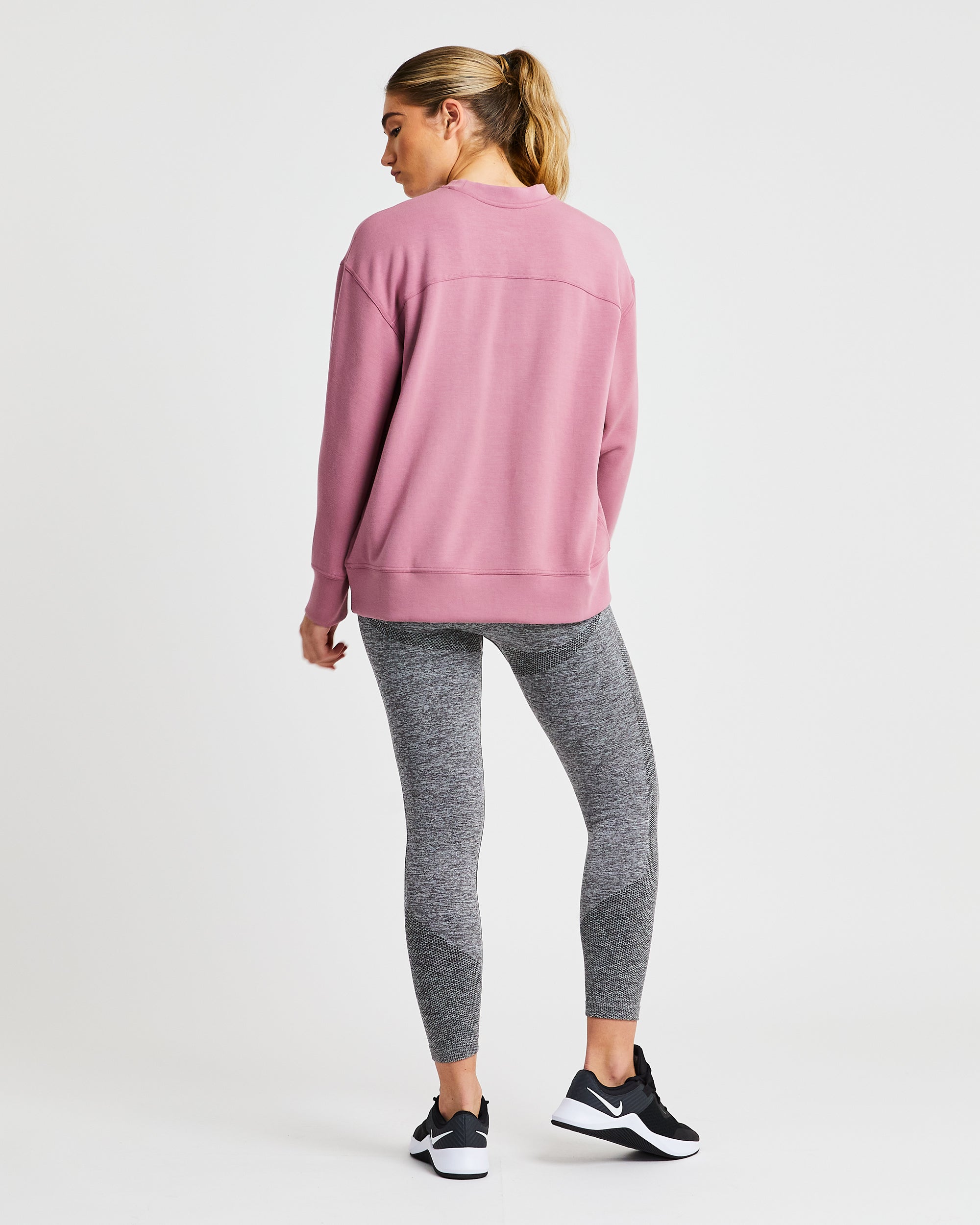 Oversized Jumper - Rose Rosa