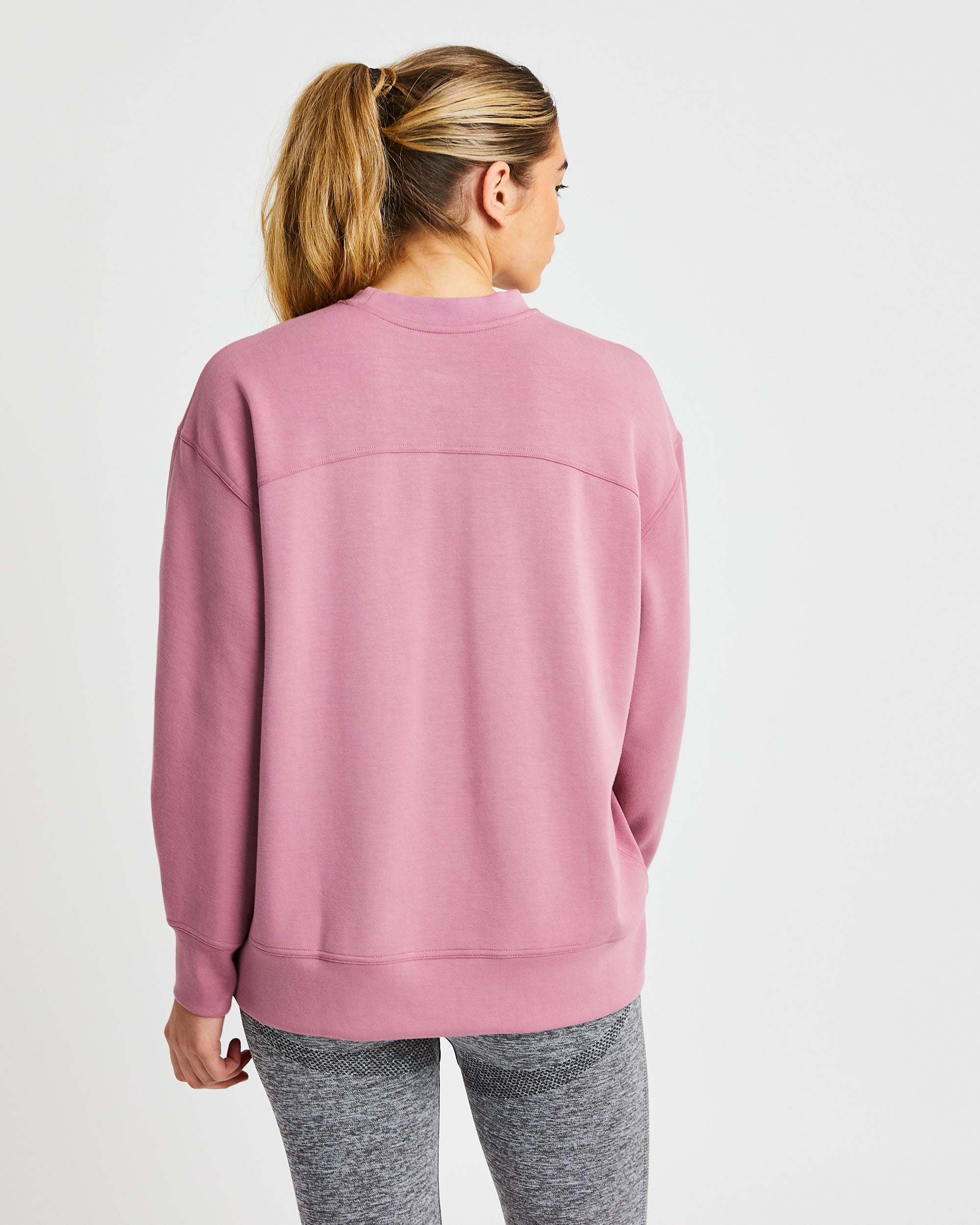 Oversized Jumper - Rose Rosa