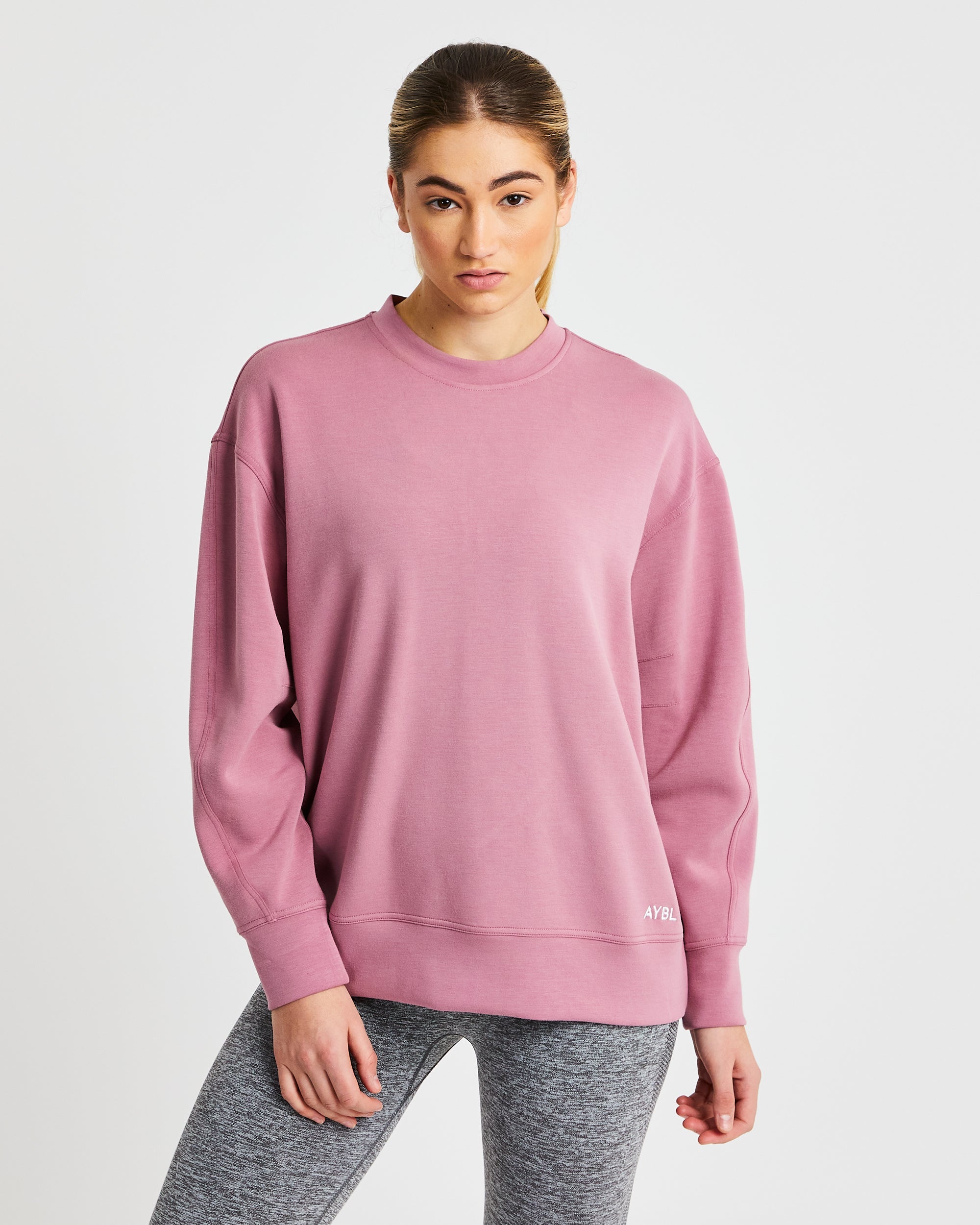 Oversized Jumper - Rose Rosa