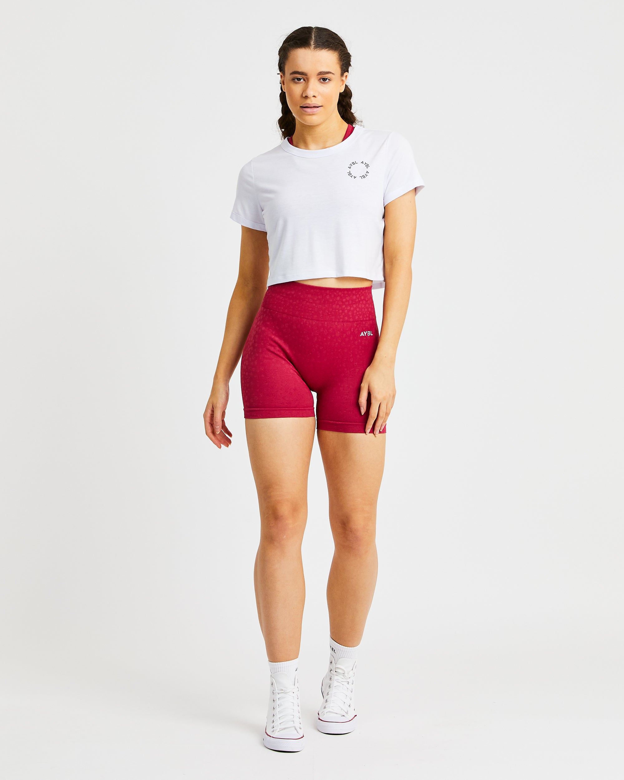 Element Crop Top - Weiß