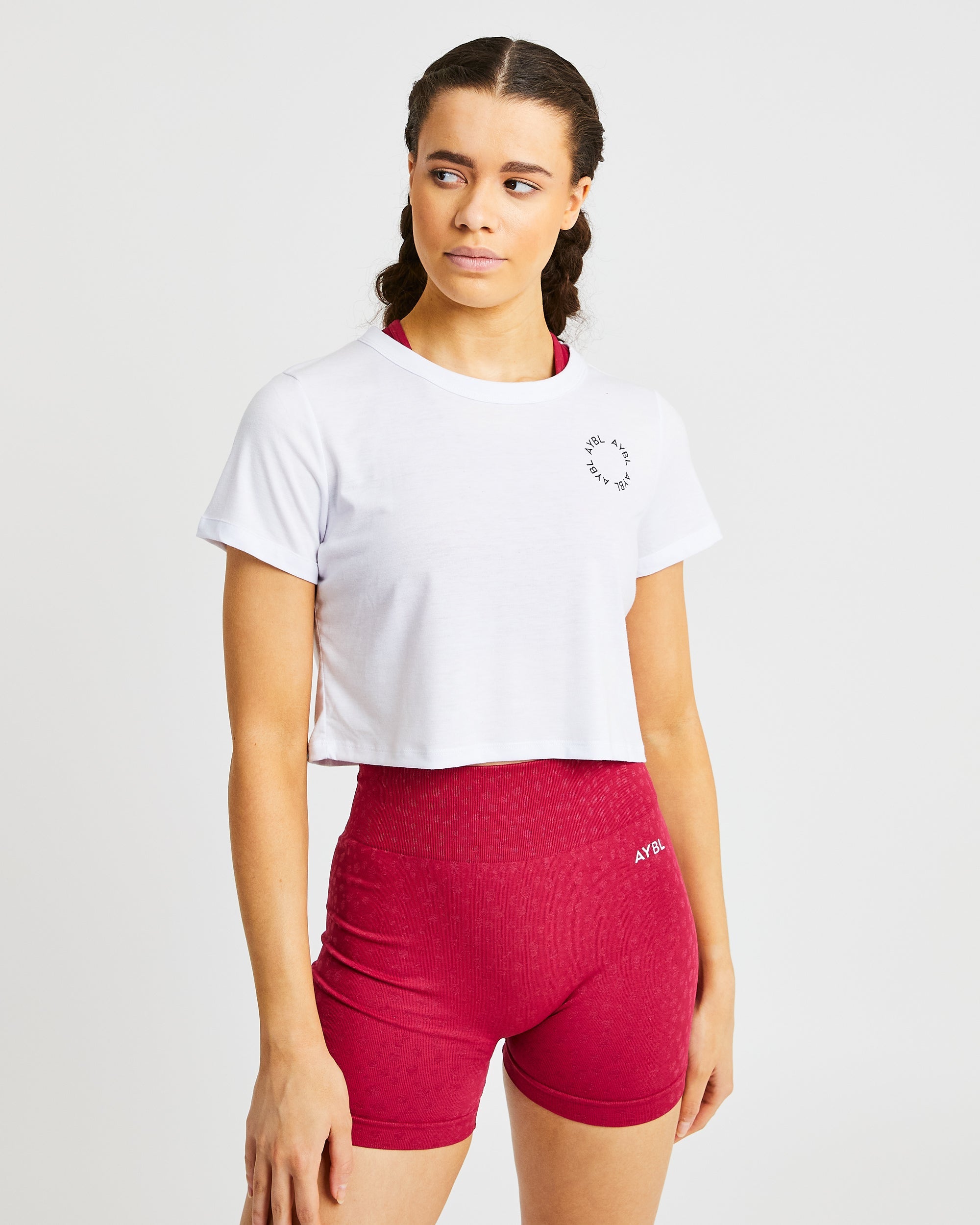 Element Crop Top - Weiß