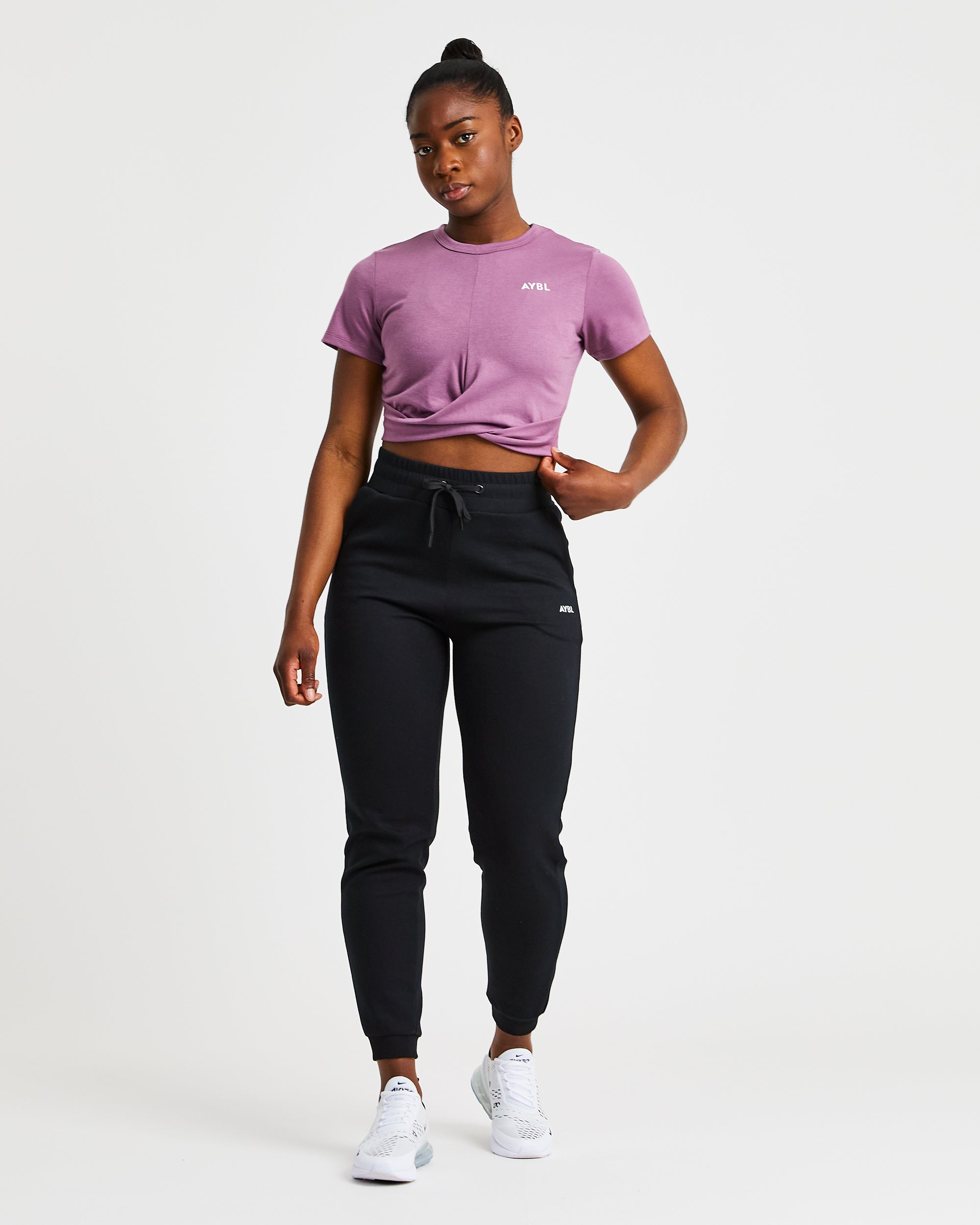 Element Twist Top - Mauve Lila