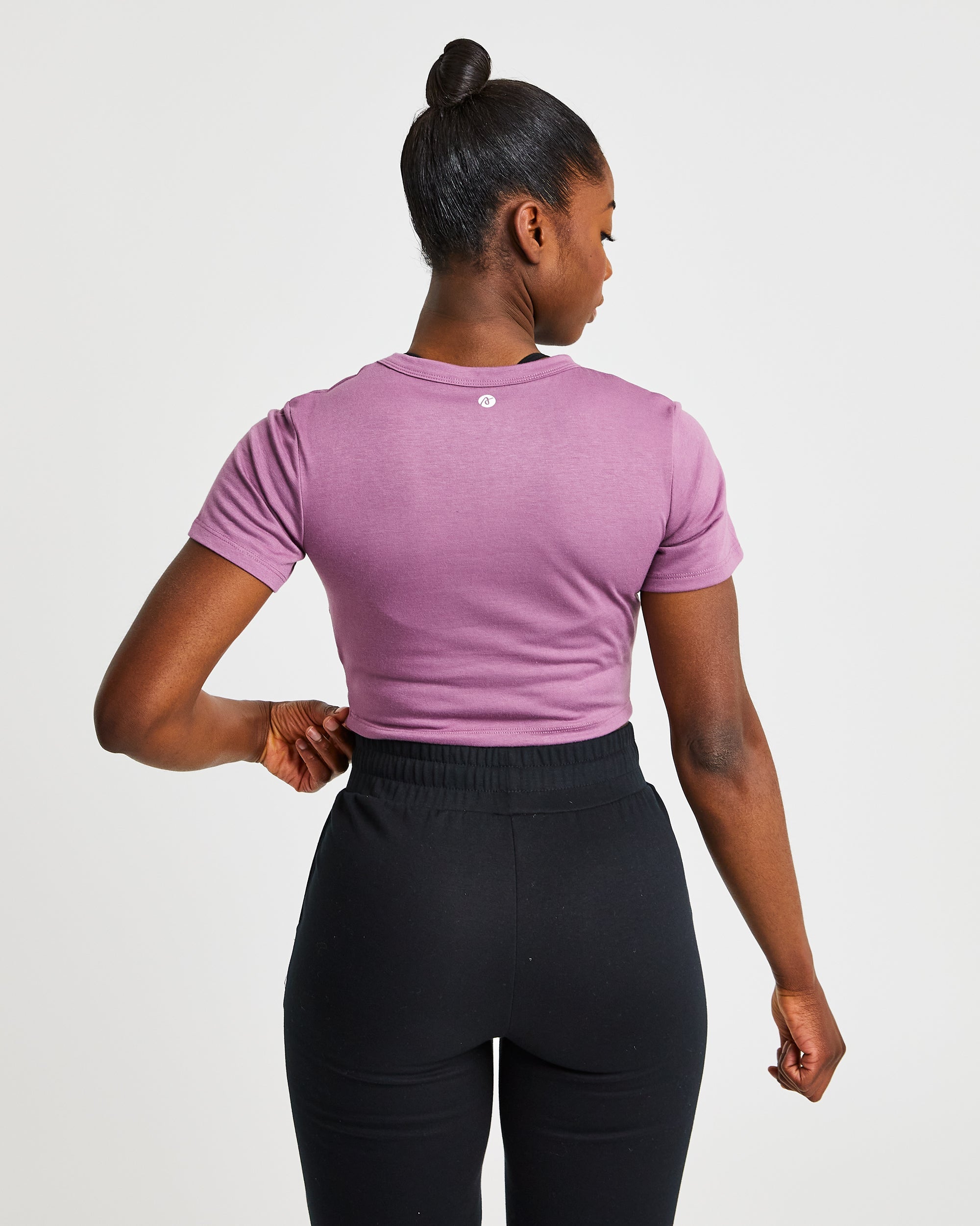 Element Twist Top - Mauve Lila