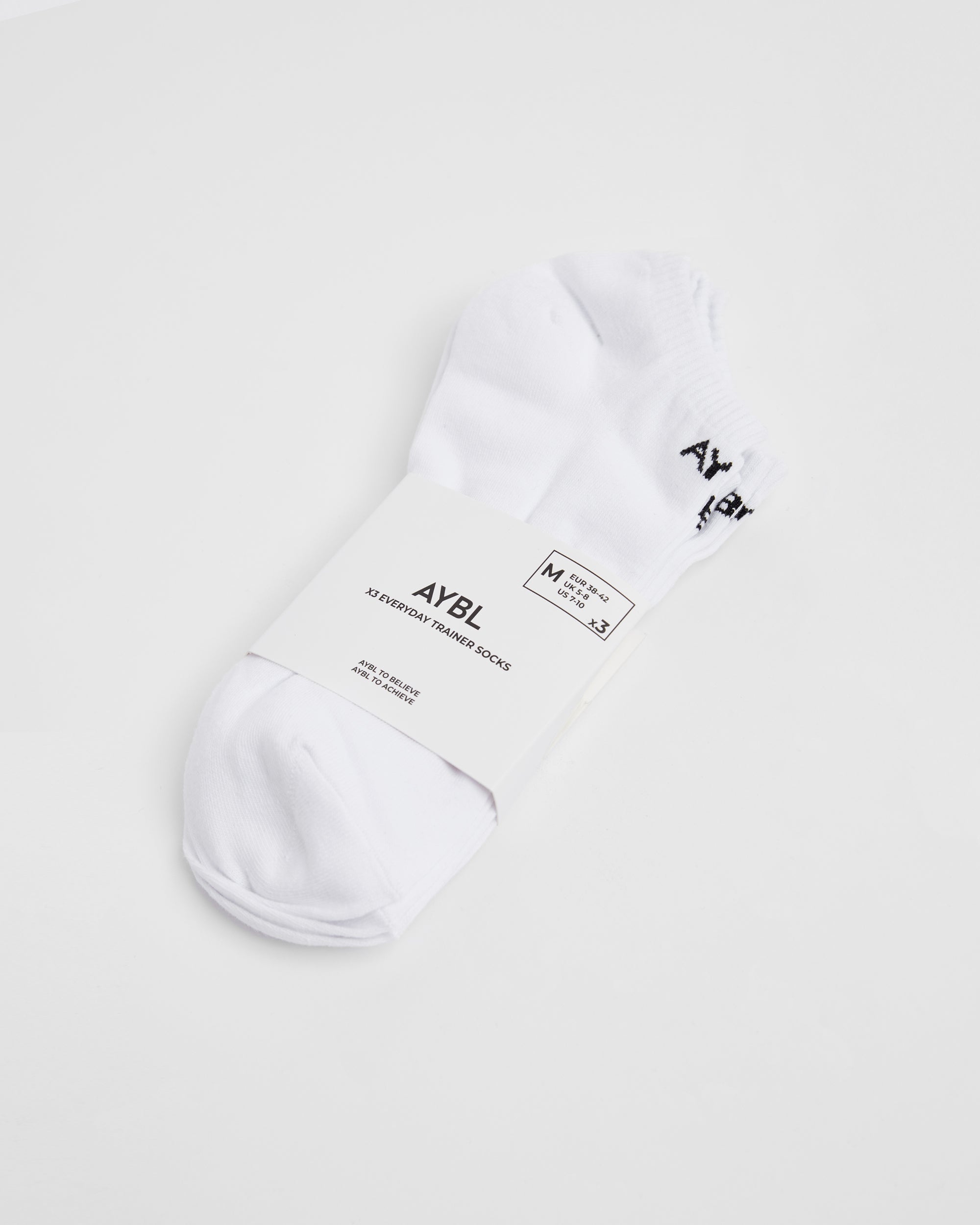 Everyday Trainer Socks (3 Pack) - Weiß