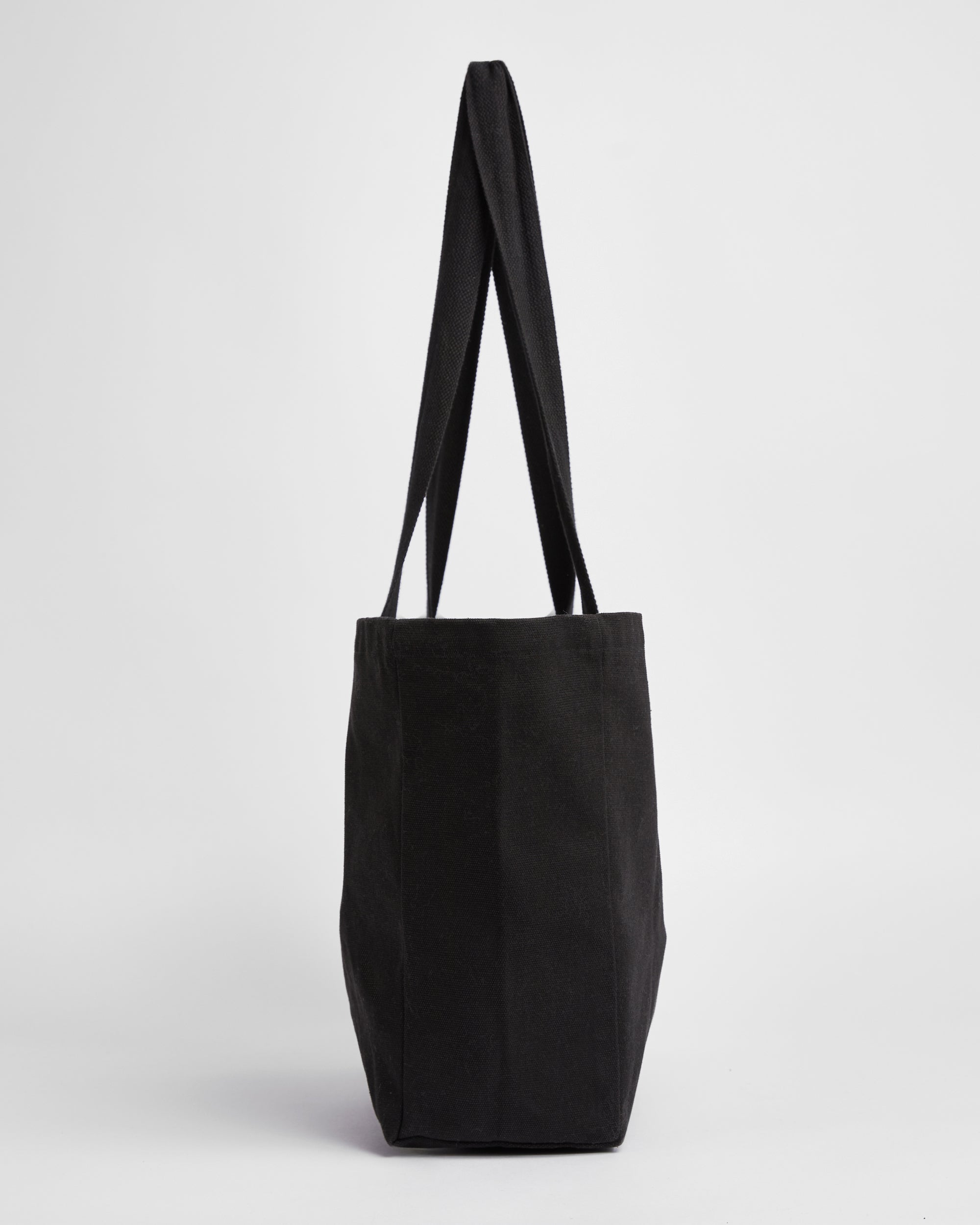 Varsity Tote Bag - Schwarz